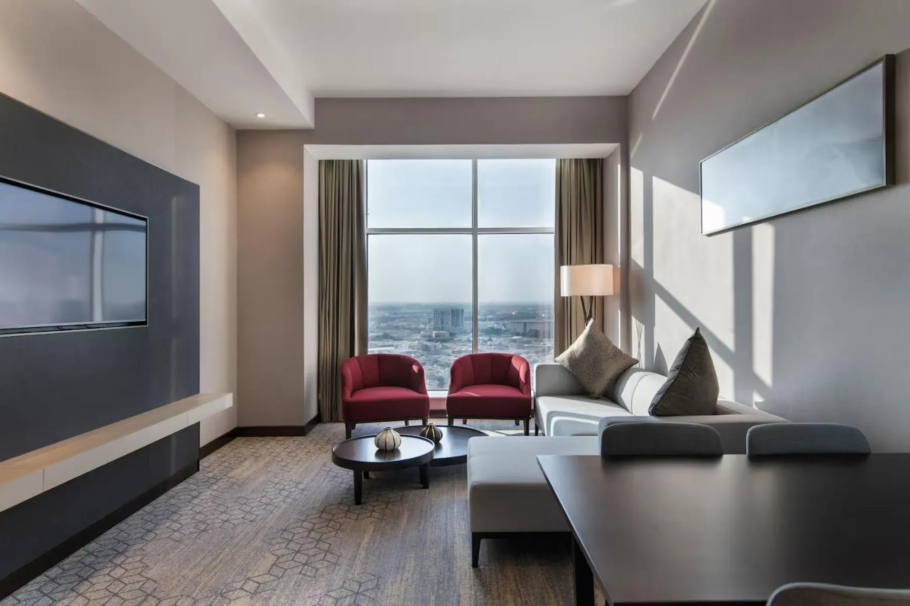 Seating area in Ramada by Wyndham Riyadh King Fahd Road