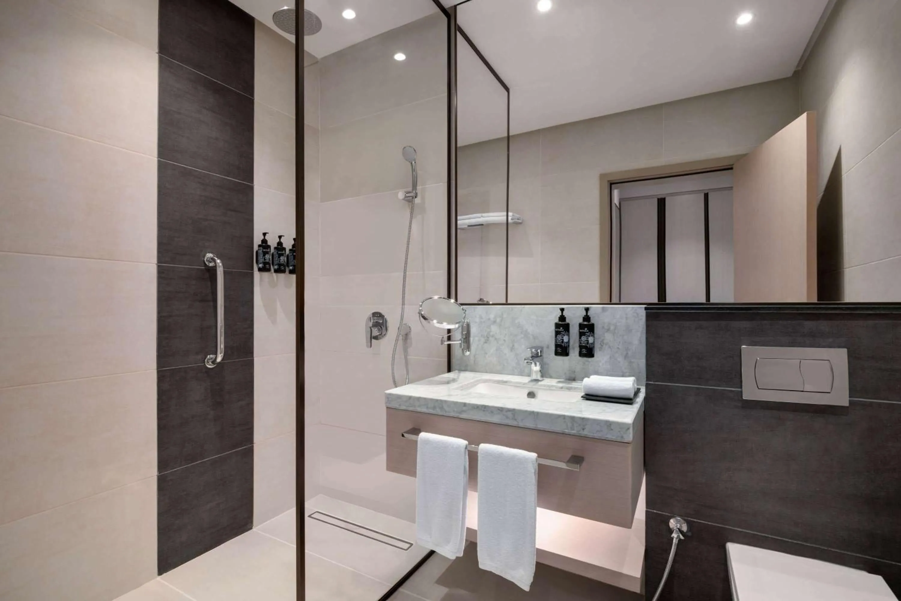 Bathroom in Ramada by Wyndham Riyadh King Fahd Road