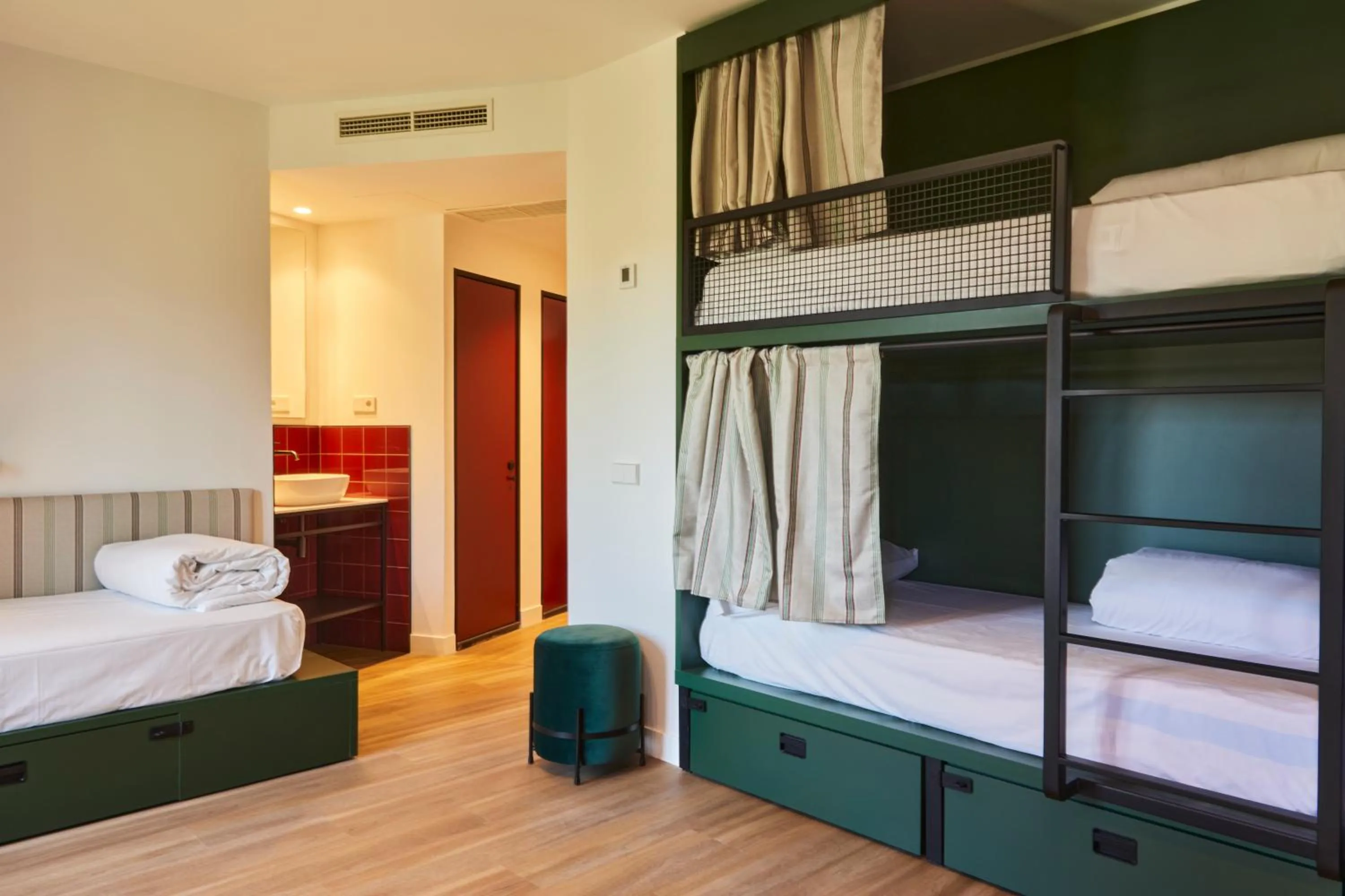 Bedroom, Bed in LATROUPE Prado