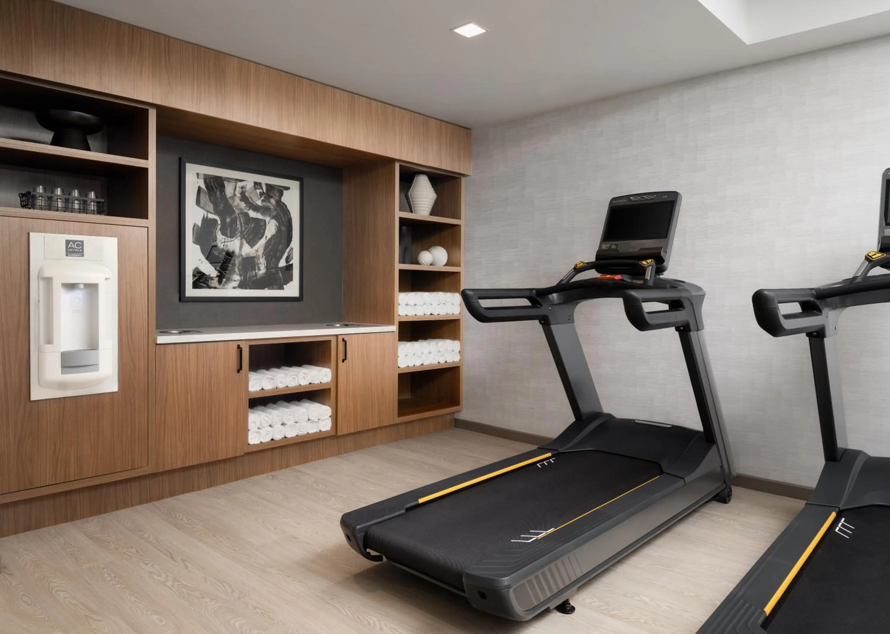 Fitness centre/facilities in AC Hotel by Marriott Dayton