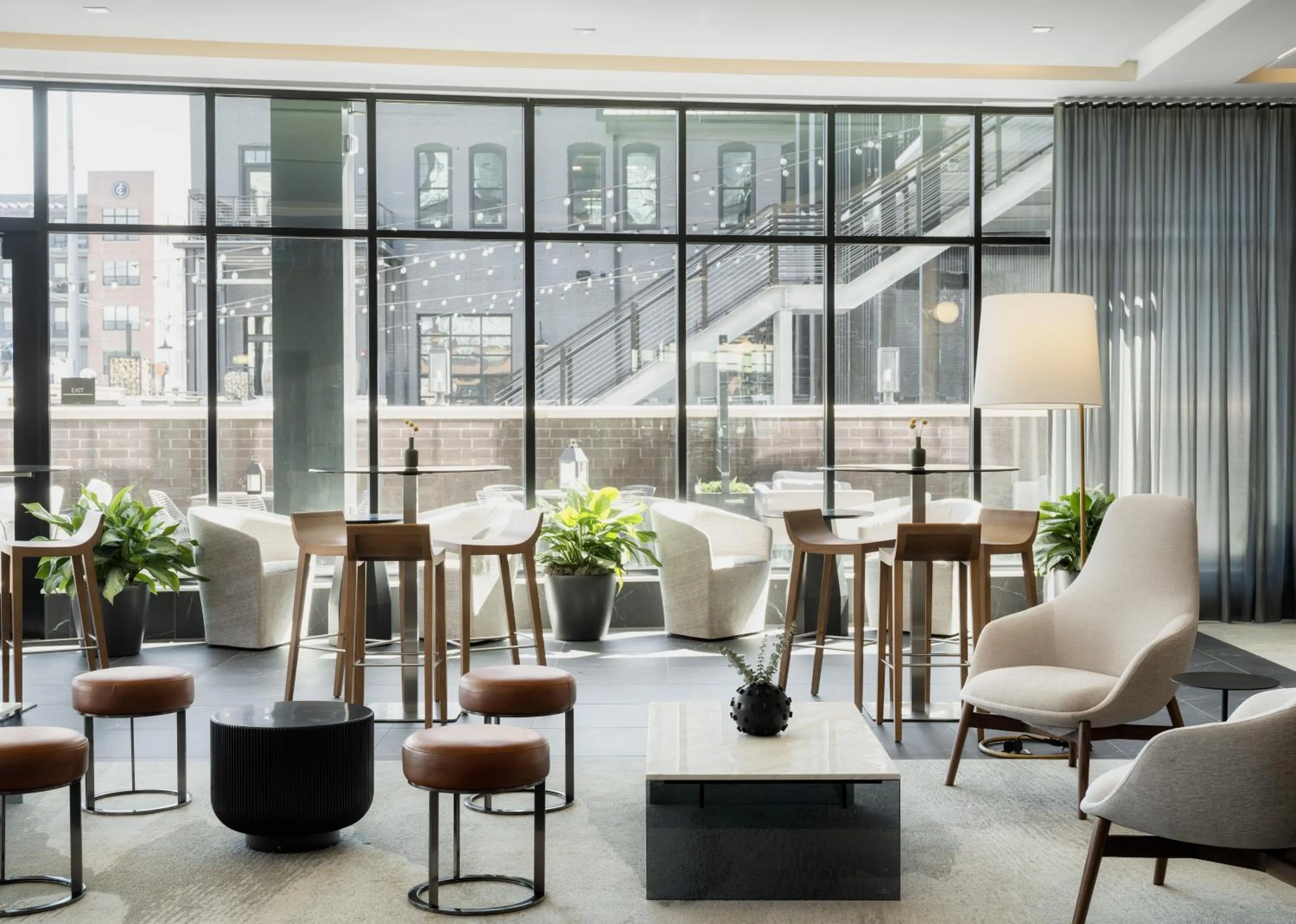 Lounge or bar in AC Hotel by Marriott Dayton