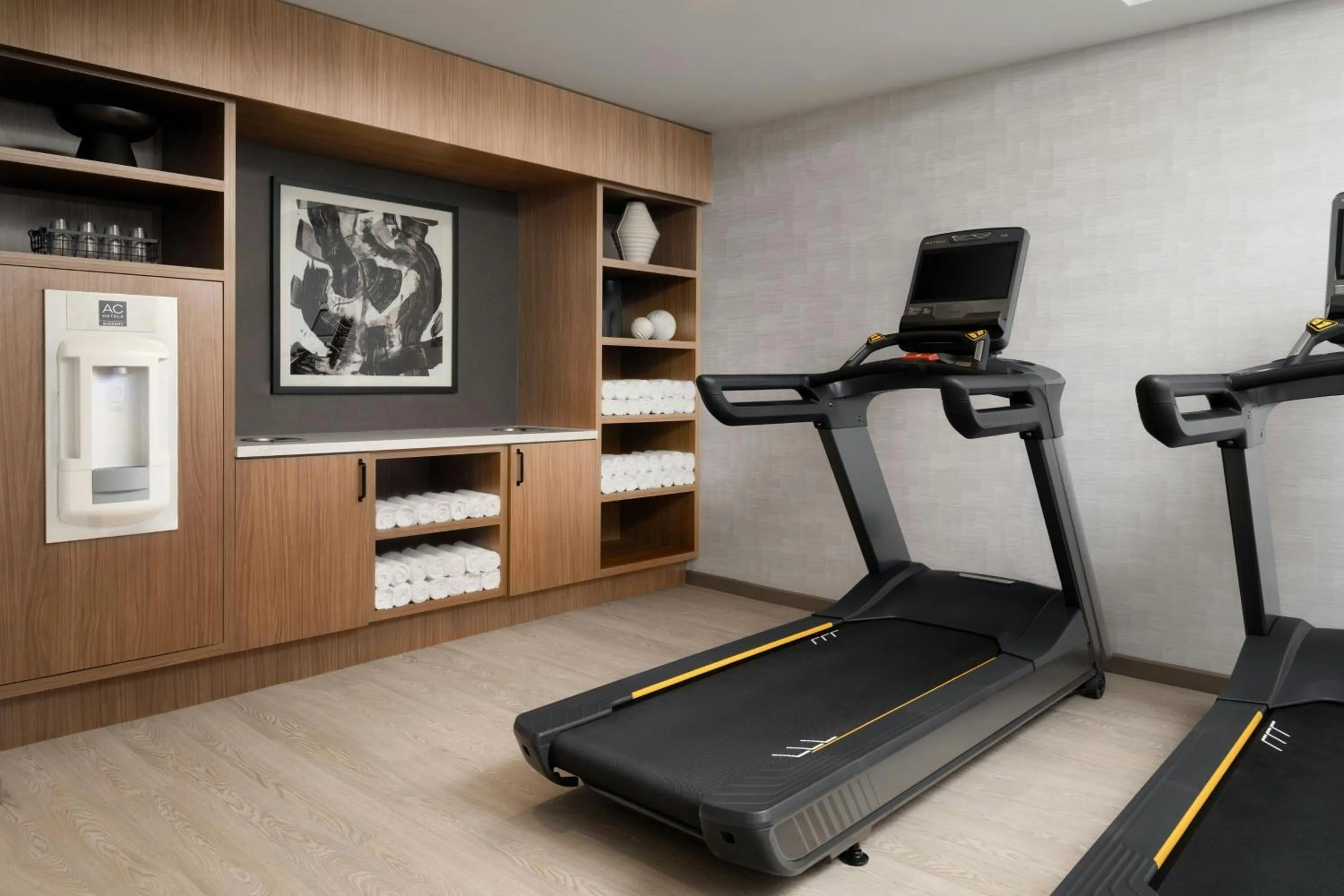Fitness centre/facilities in AC Hotel by Marriott Dayton