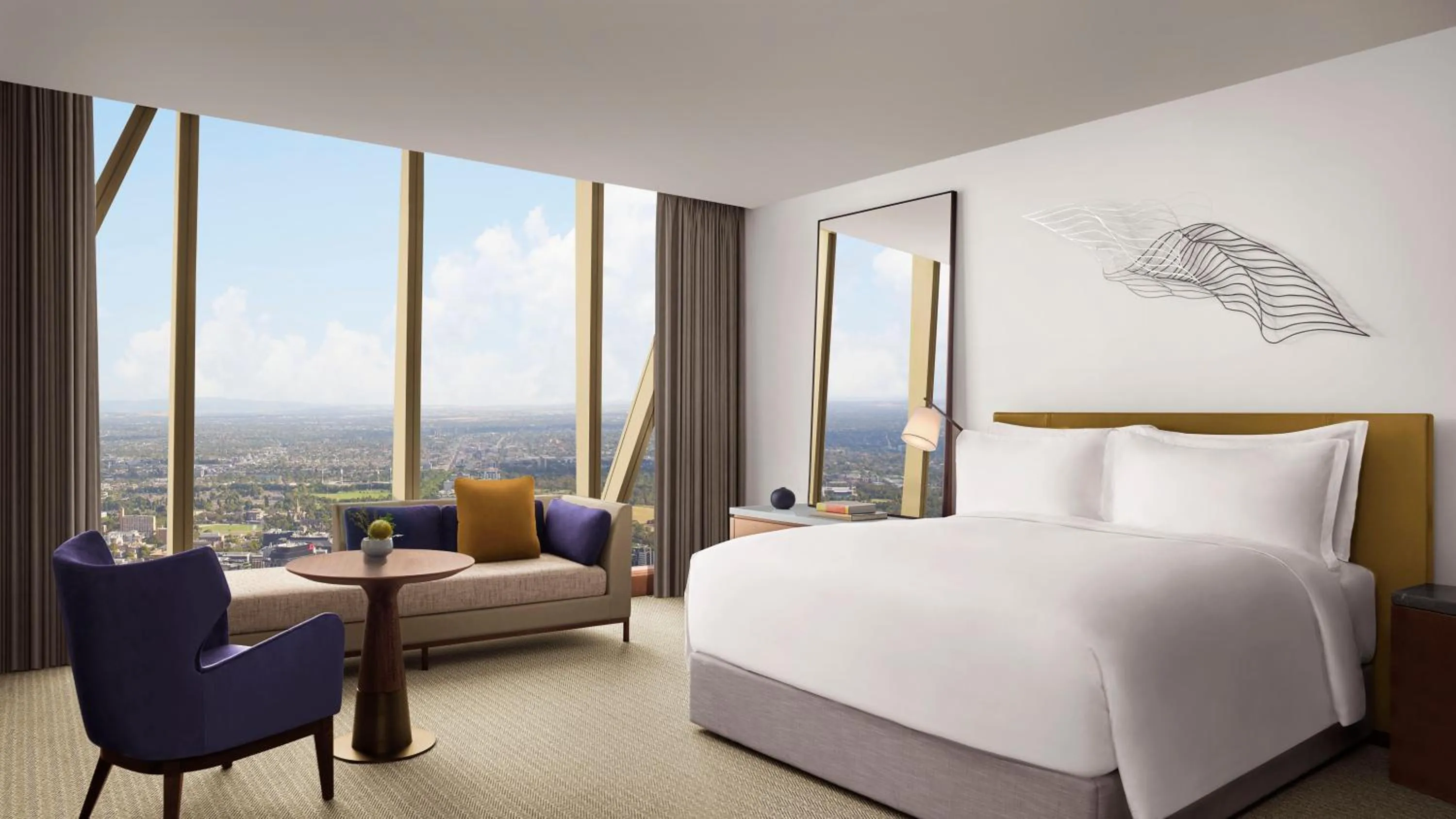 Bedroom, Bed in The Ritz-Carlton, Melbourne