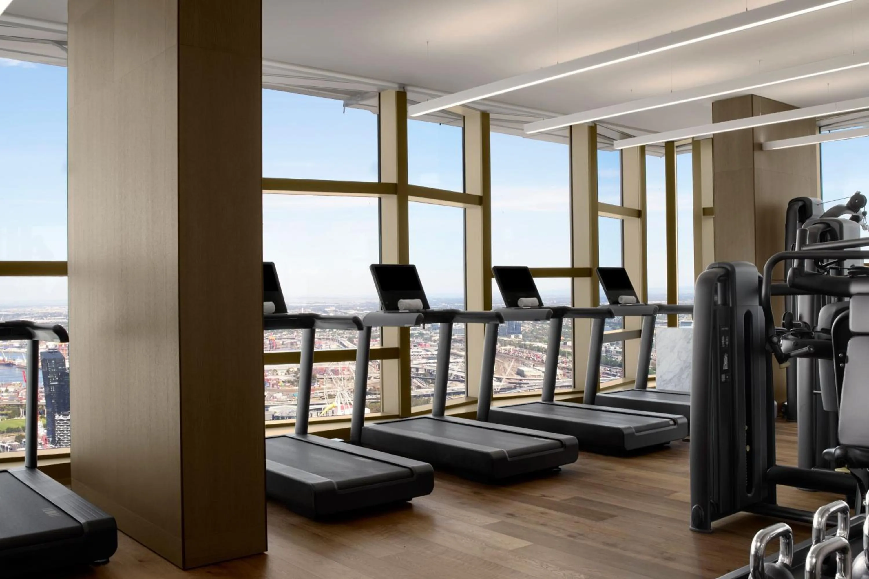 Fitness centre/facilities in The Ritz-Carlton, Melbourne