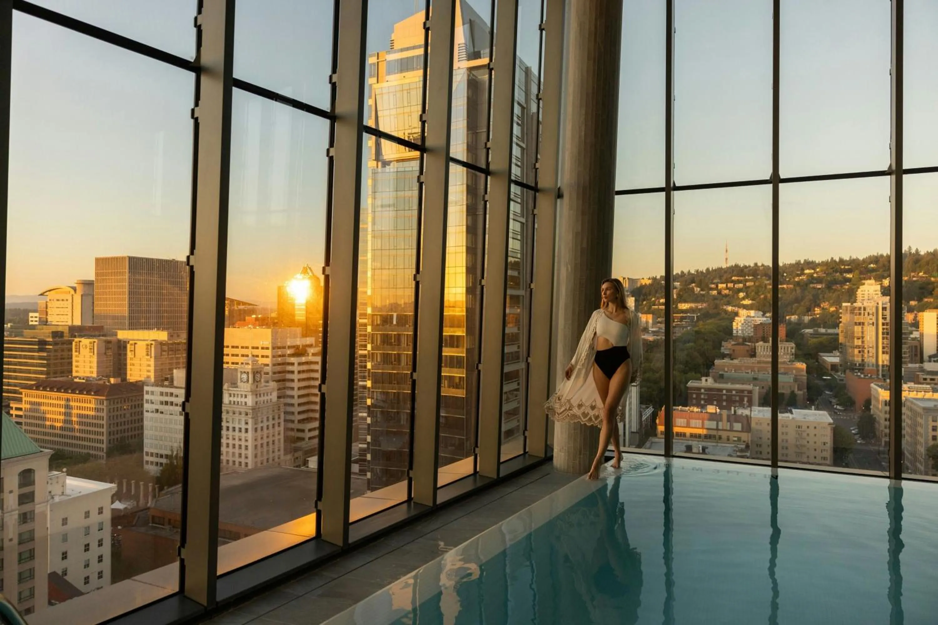 Swimming pool in The Ritz-Carlton, Portland