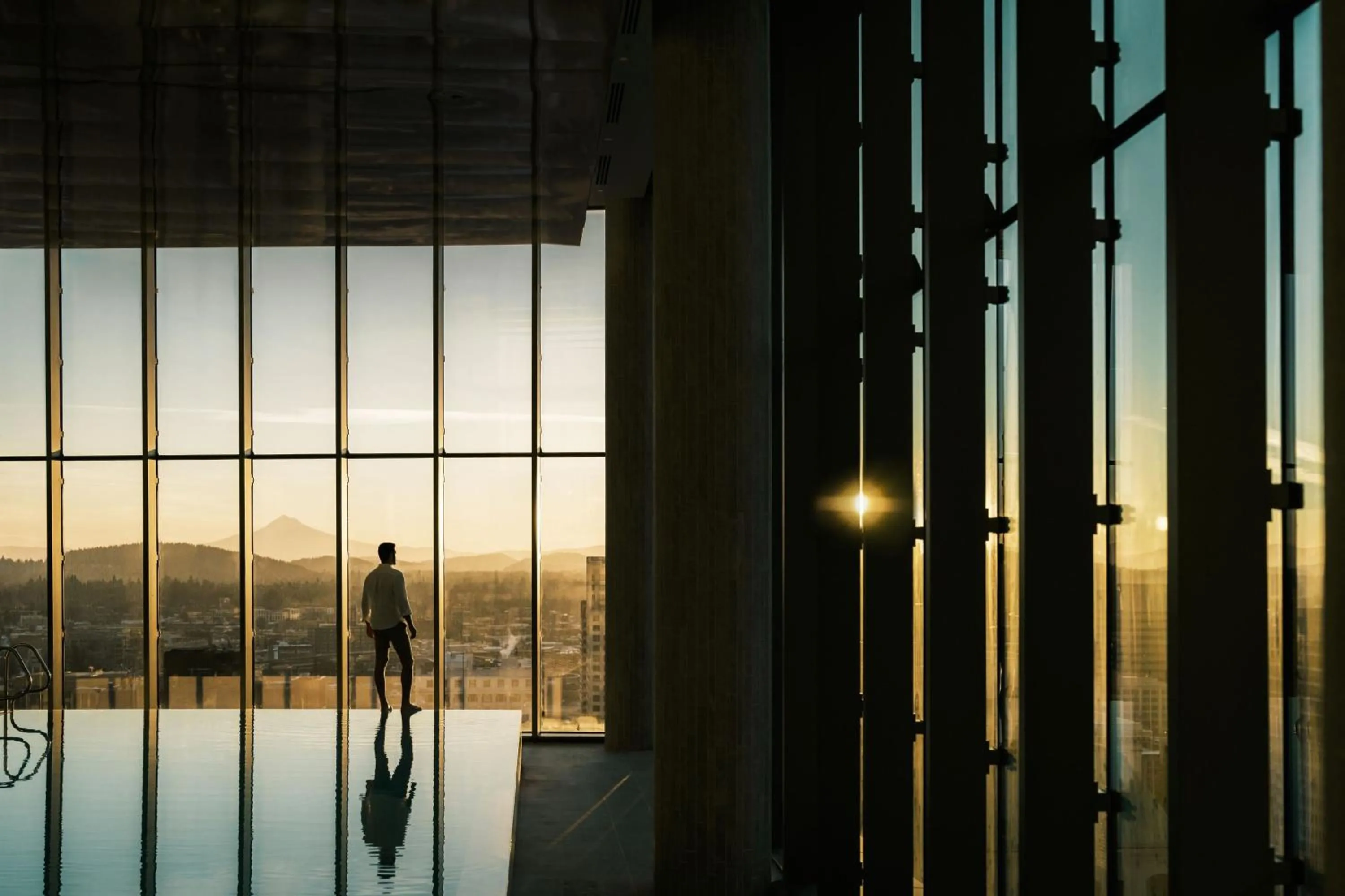 Swimming pool in The Ritz-Carlton, Portland