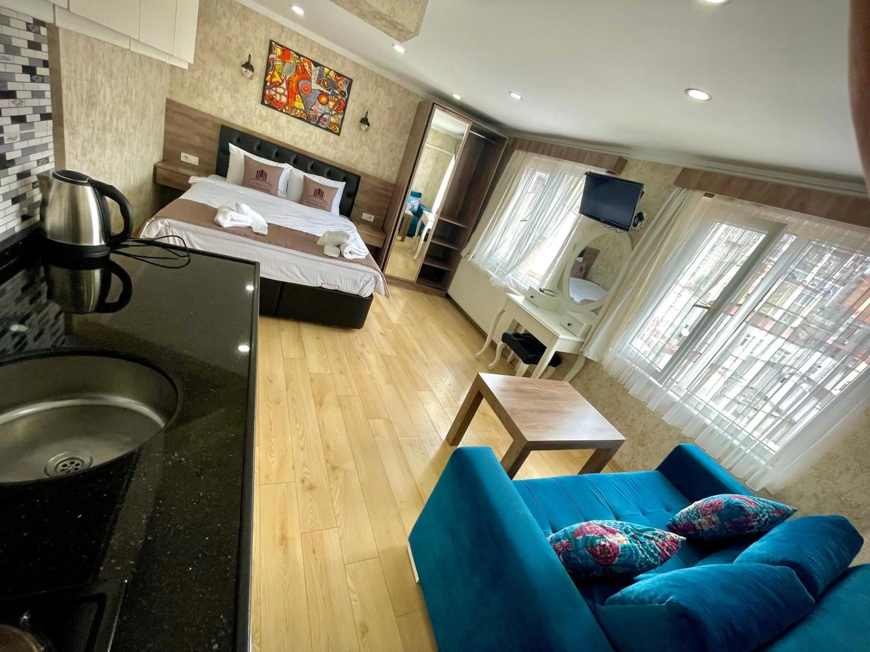 Bed in Elegance Aparts Cihangir