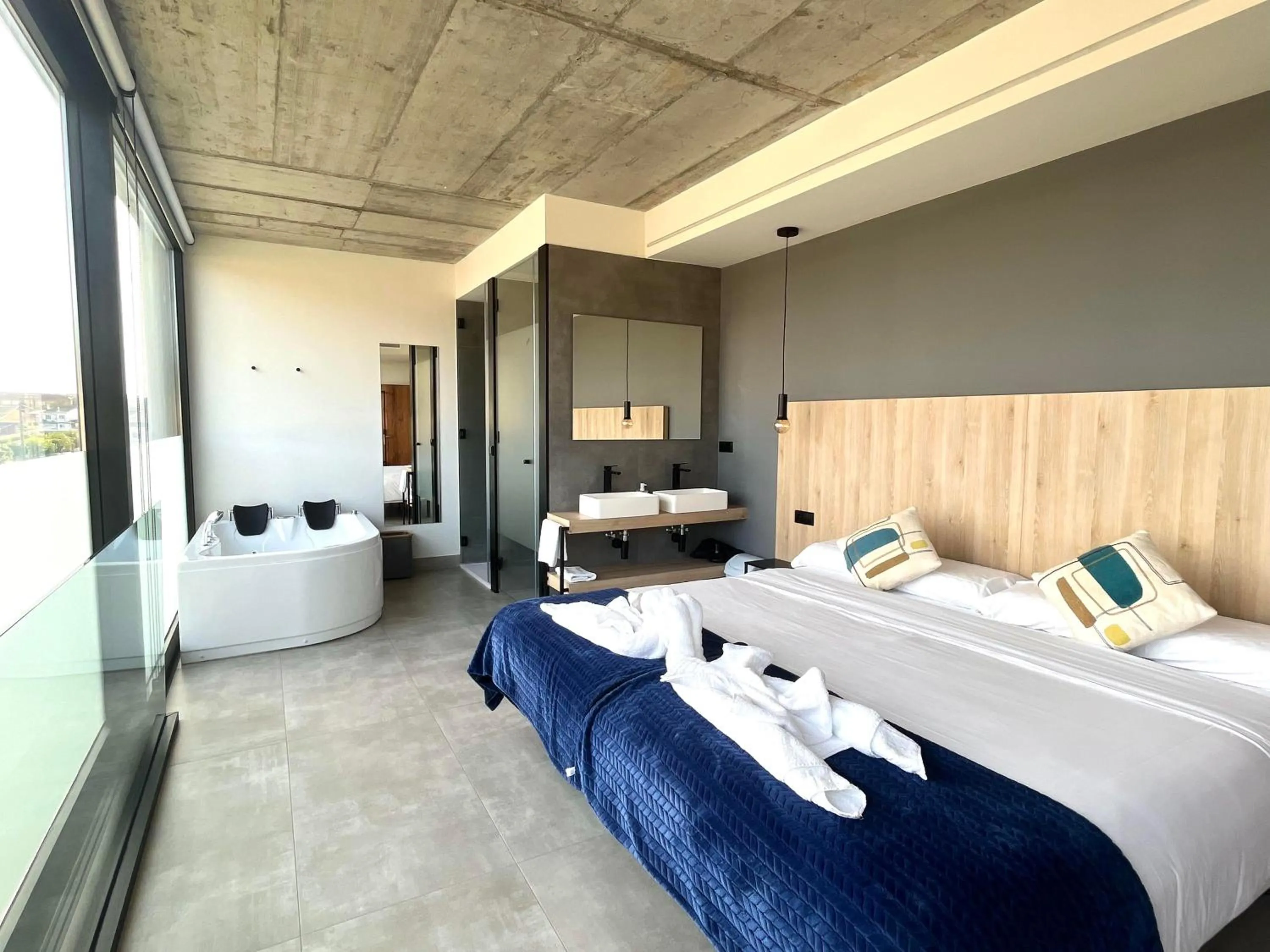 Bed in Hospedium Hotel Devalar Do Mar