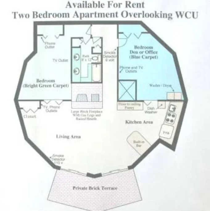 2 Bedroom Apartment overlooks WCU and Cullowhee NC - Smoke and Pet free