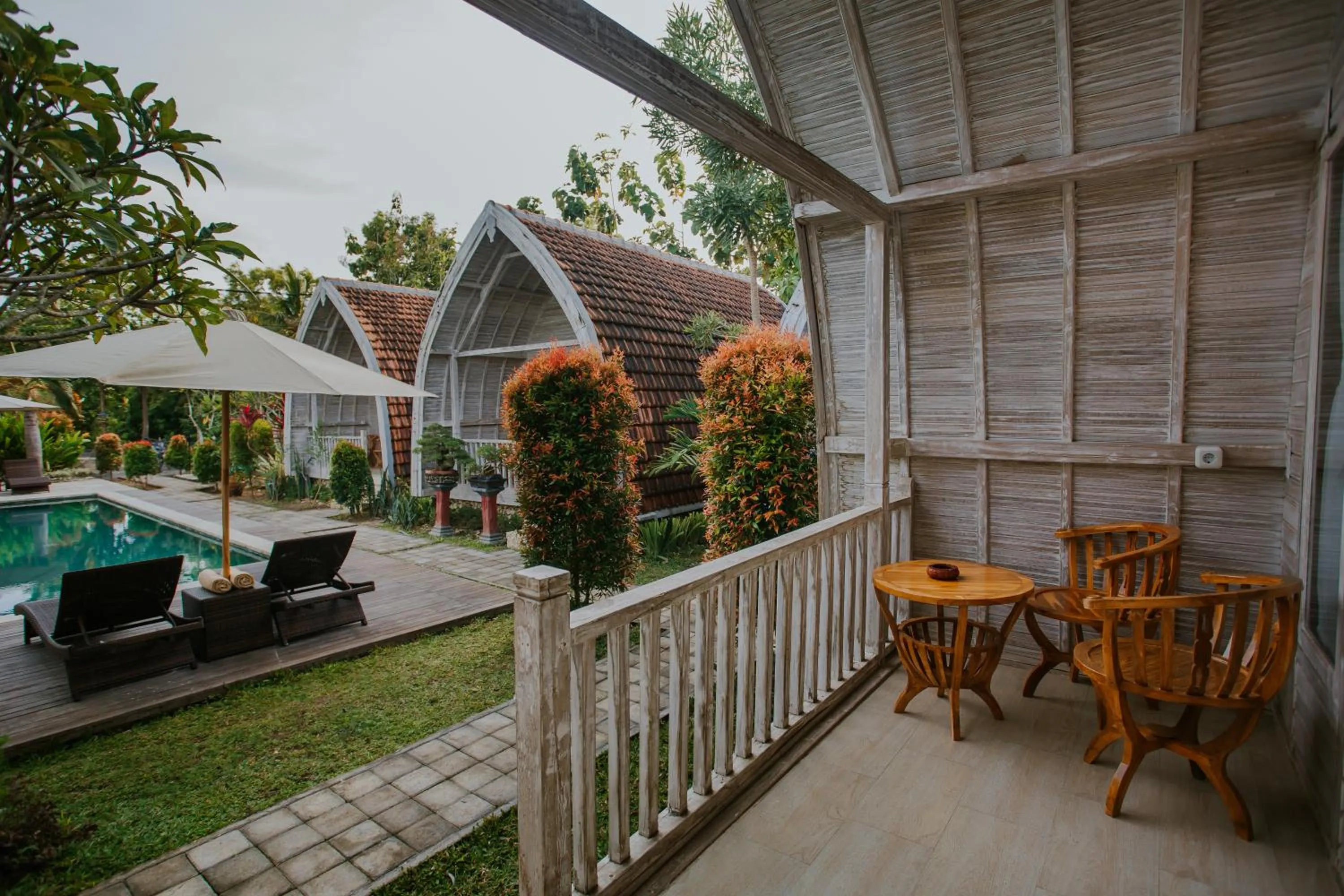 Garden in Wage cottage