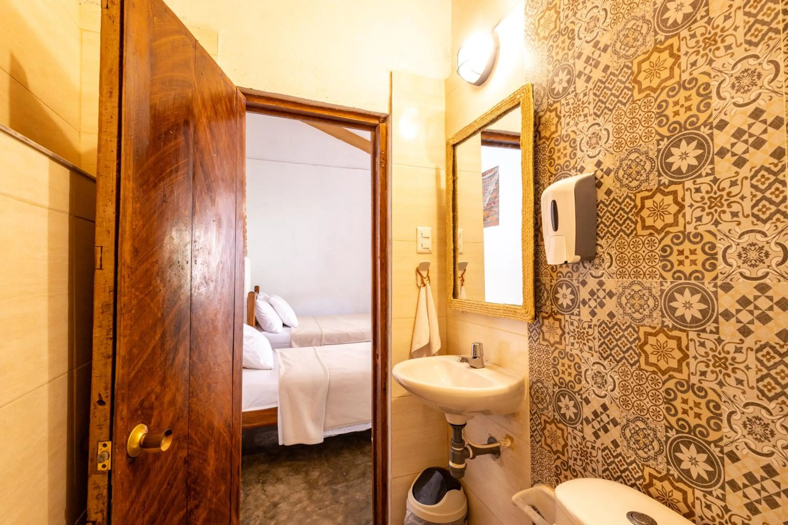 Shower in Albarrada Hotel Boutique