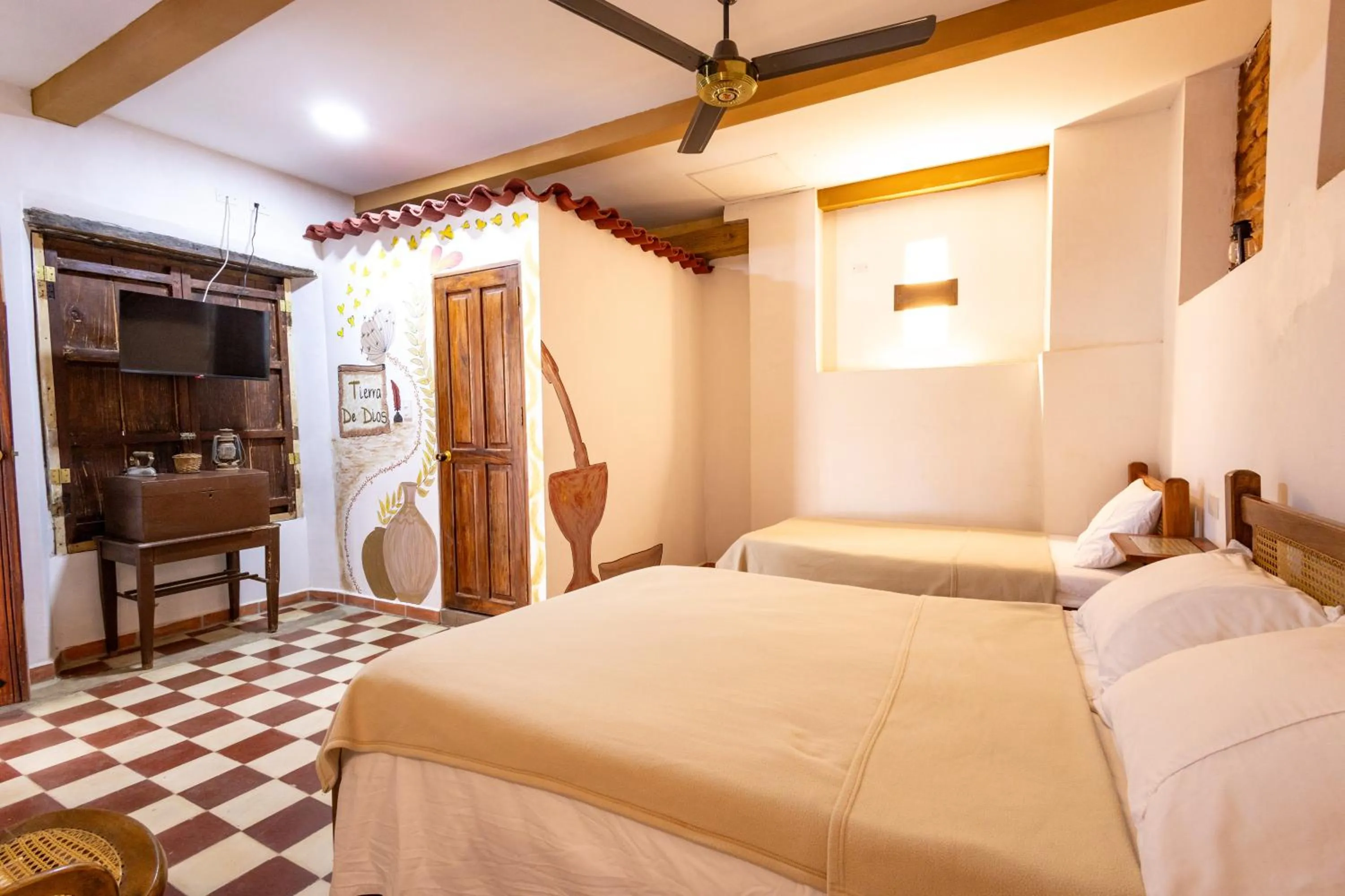 Bed in Albarrada Hotel Boutique