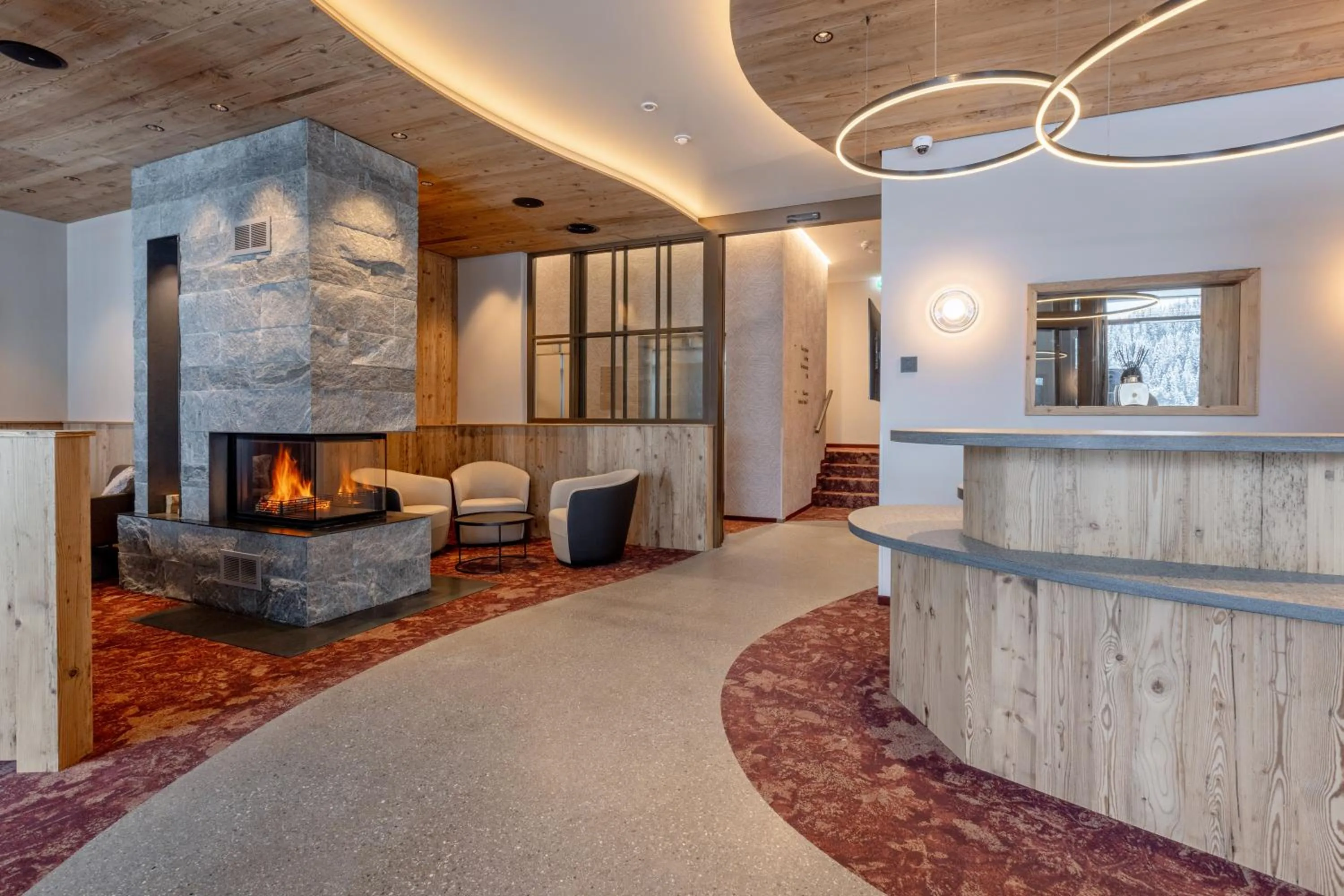 Lobby or reception in Postresidenz am See