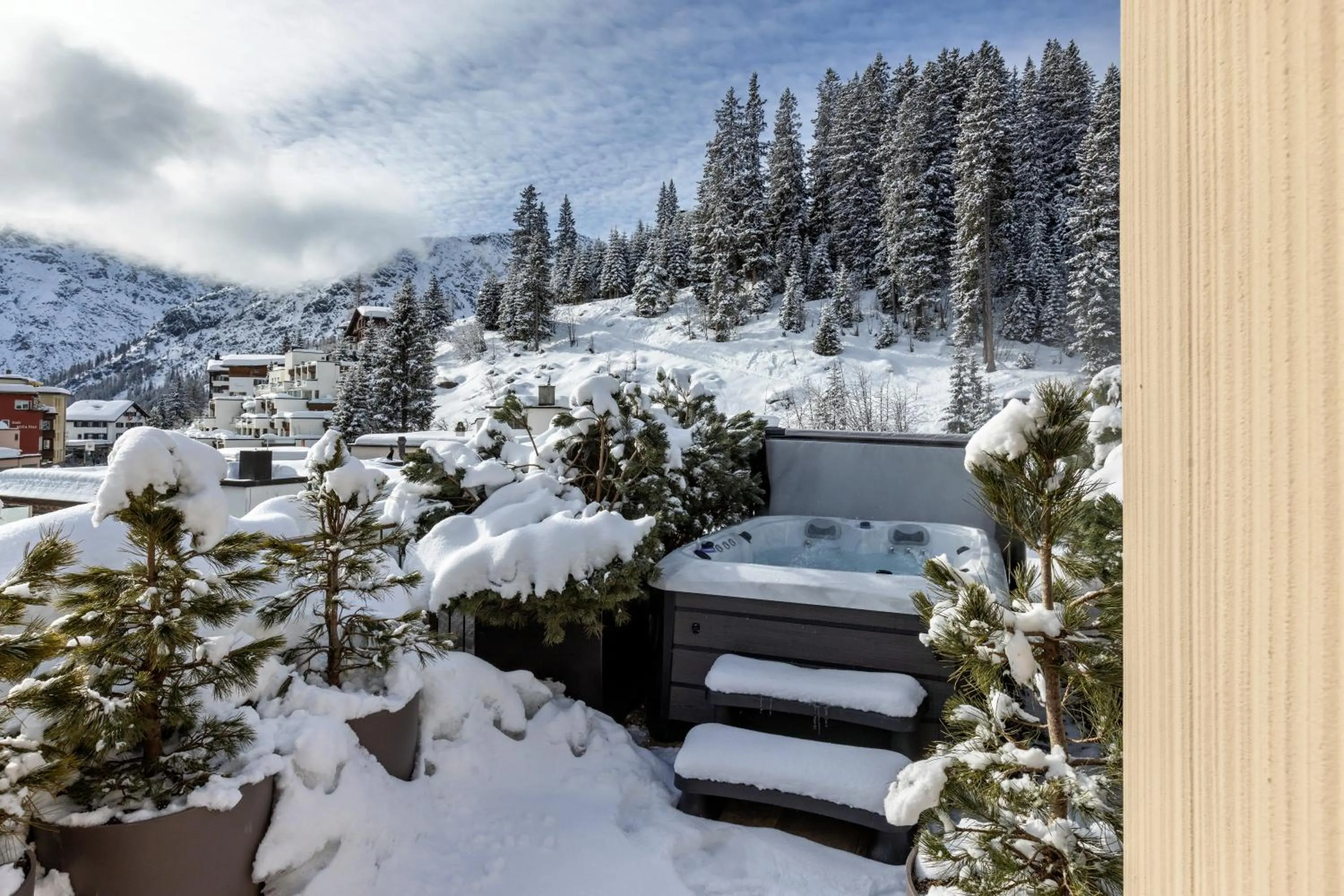 Hot Tub in Postresidenz am See