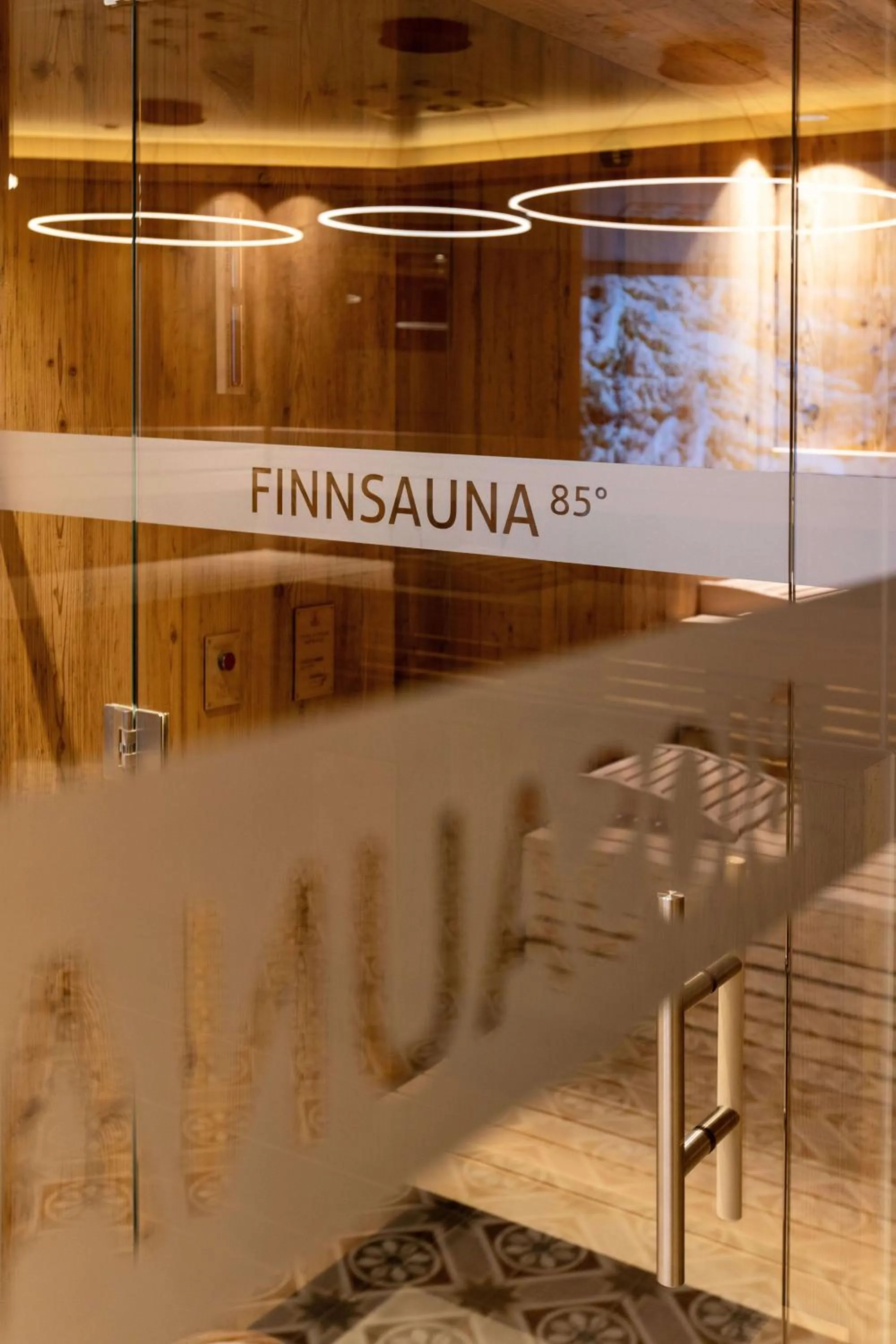 Sauna in Postresidenz am See