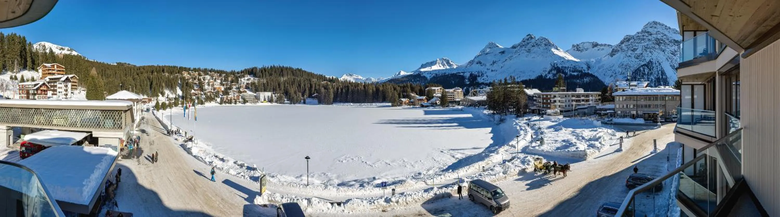 View (from property/room) in Postresidenz am See