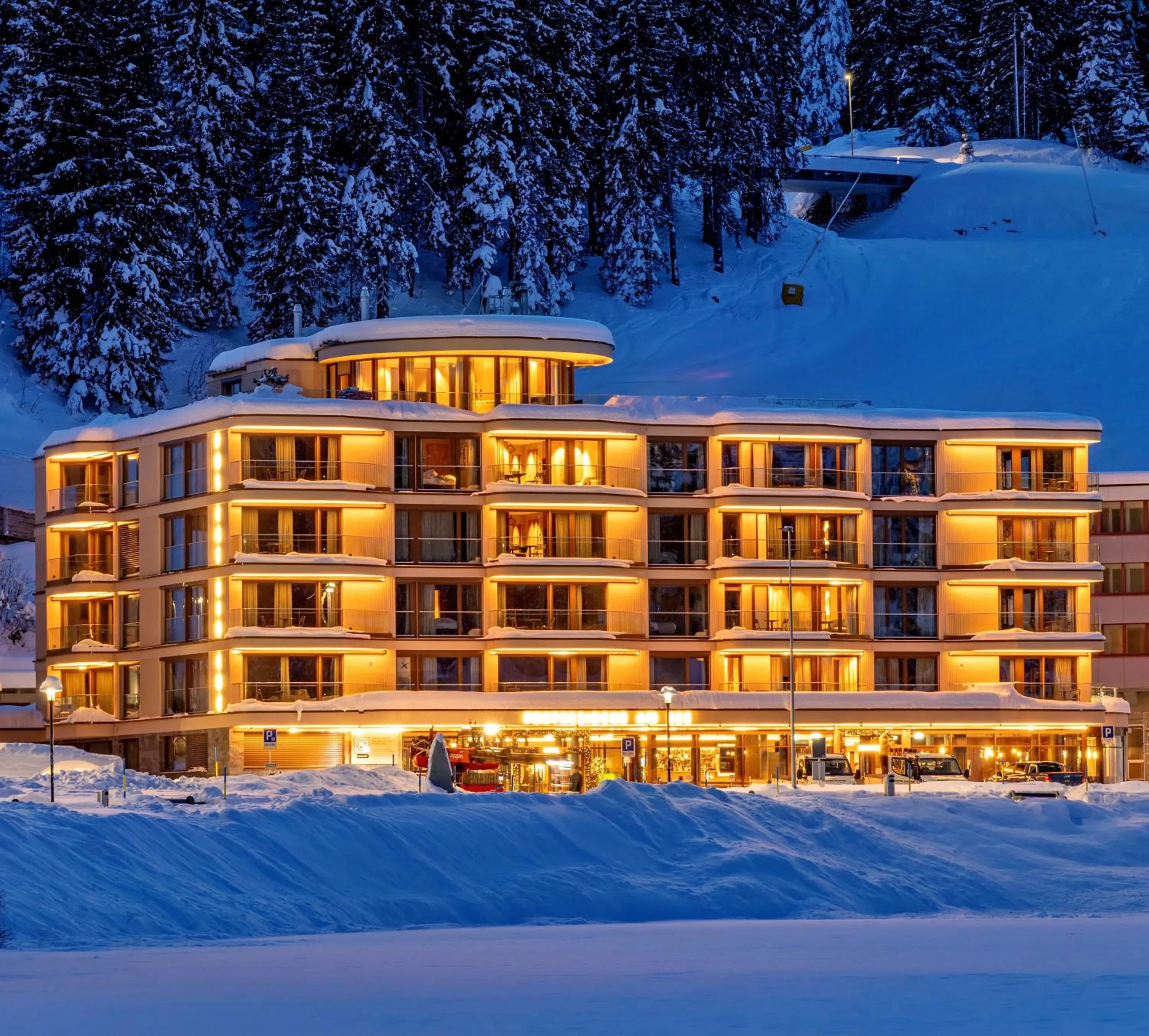 Property building in Postresidenz am See