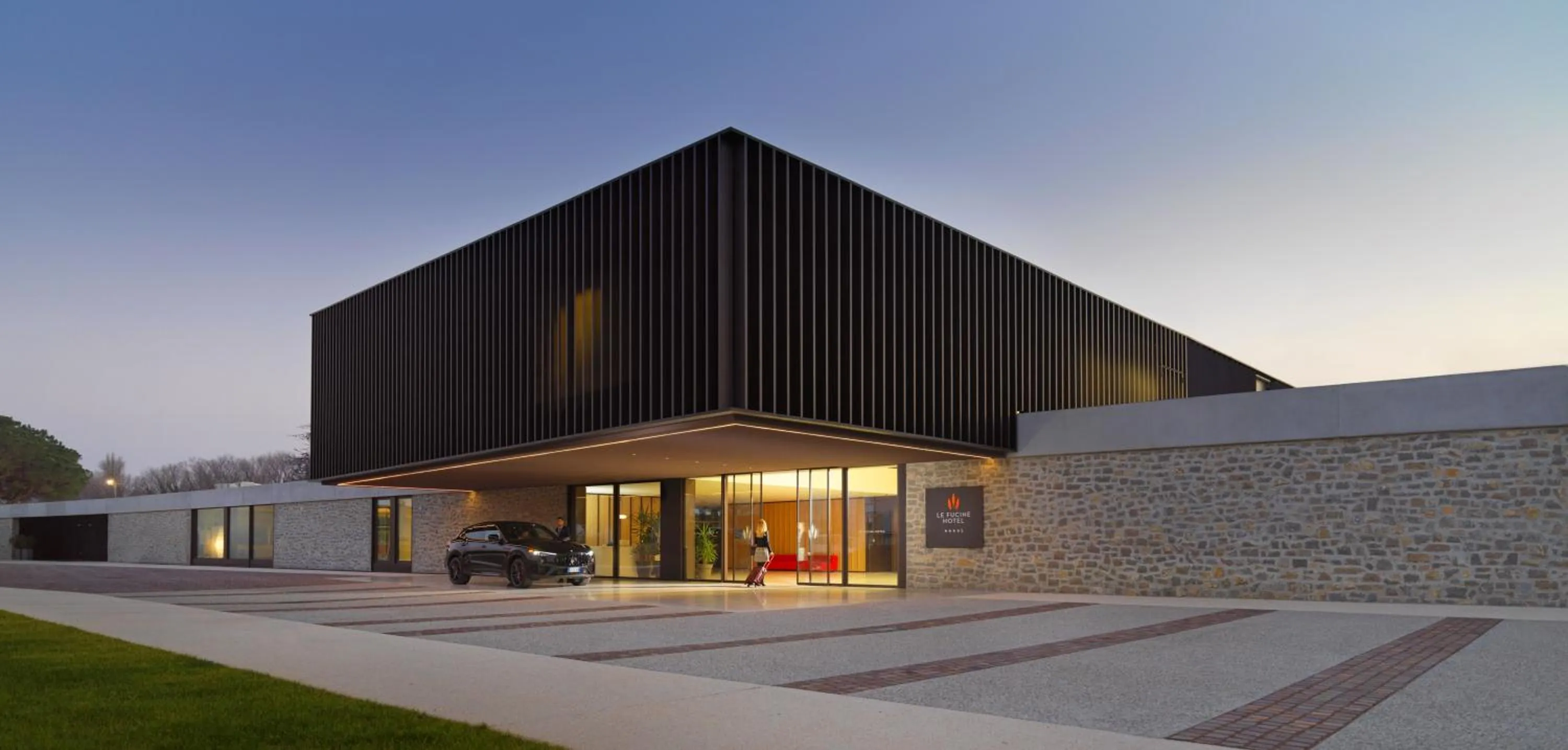 Property building in Le Fucine Hotel