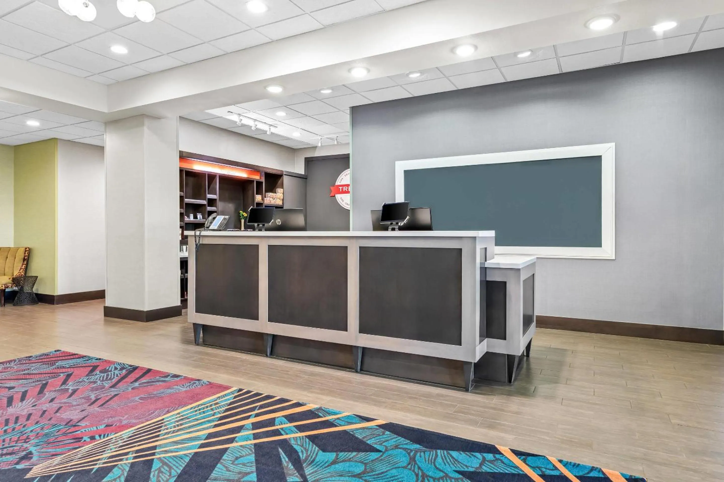 Lobby or reception in Quality Inn - Pratt