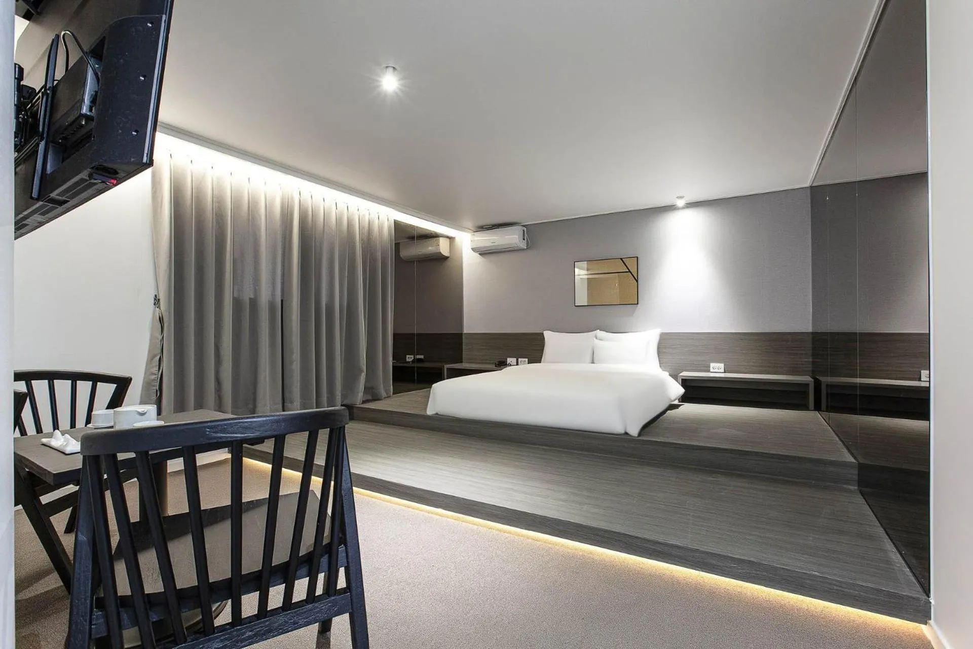 Bed in Aank Hotel Incheon Bupyeong