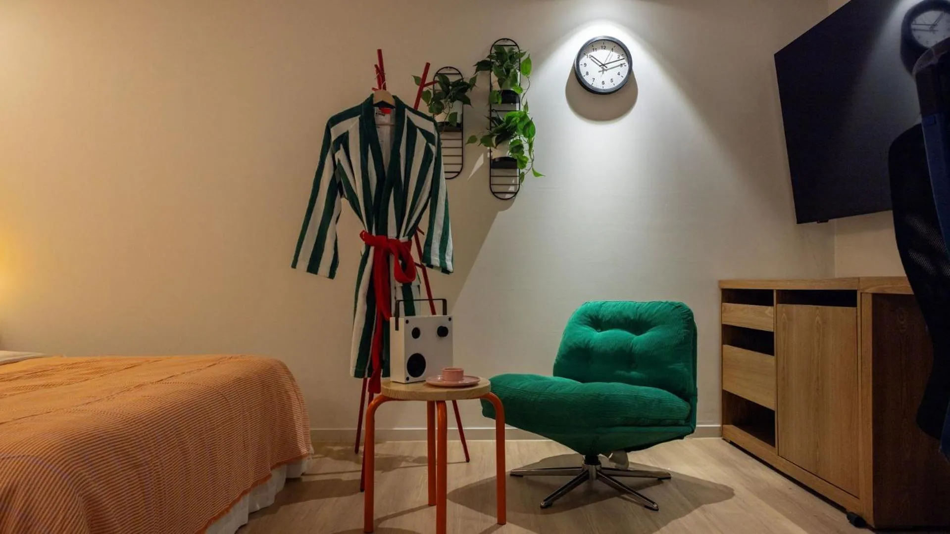 Bed in Aank Hotel Incheon Bupyeong