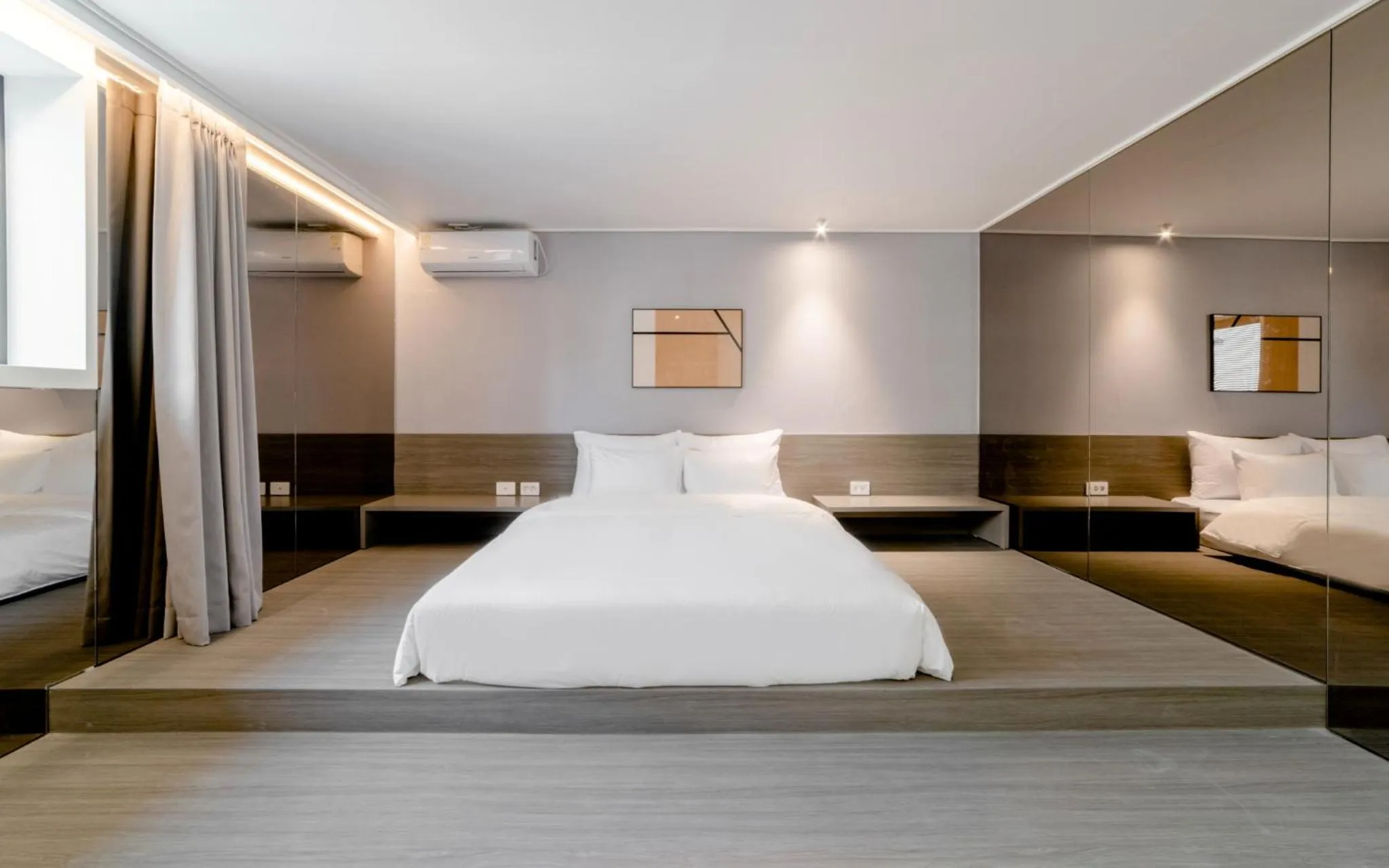 Bedroom, Bed in Aank Hotel Incheon Bupyeong