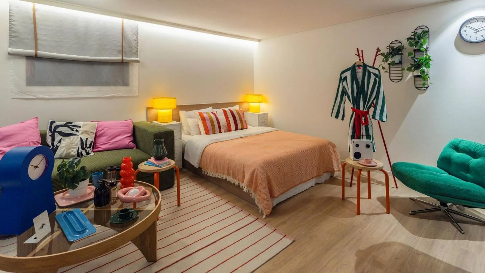 Bedroom, Bed in Aank Hotel Incheon Bupyeong