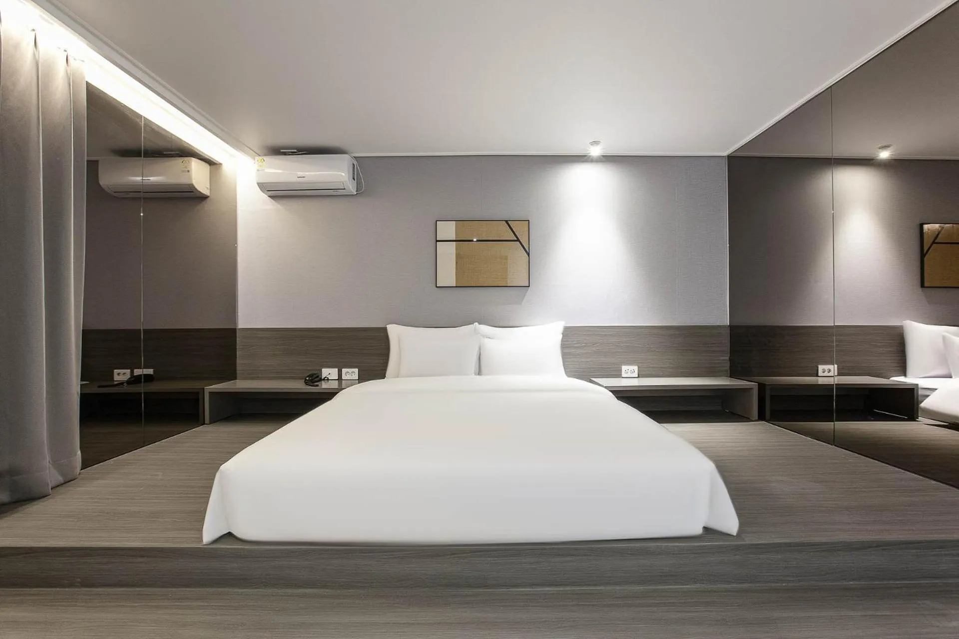 Bed in Aank Hotel Incheon Bupyeong