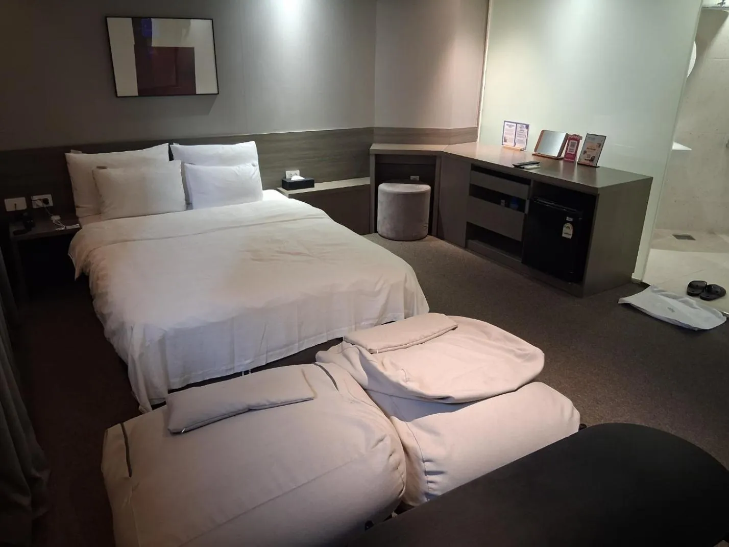 Bed in Aank Hotel Incheon Bupyeong