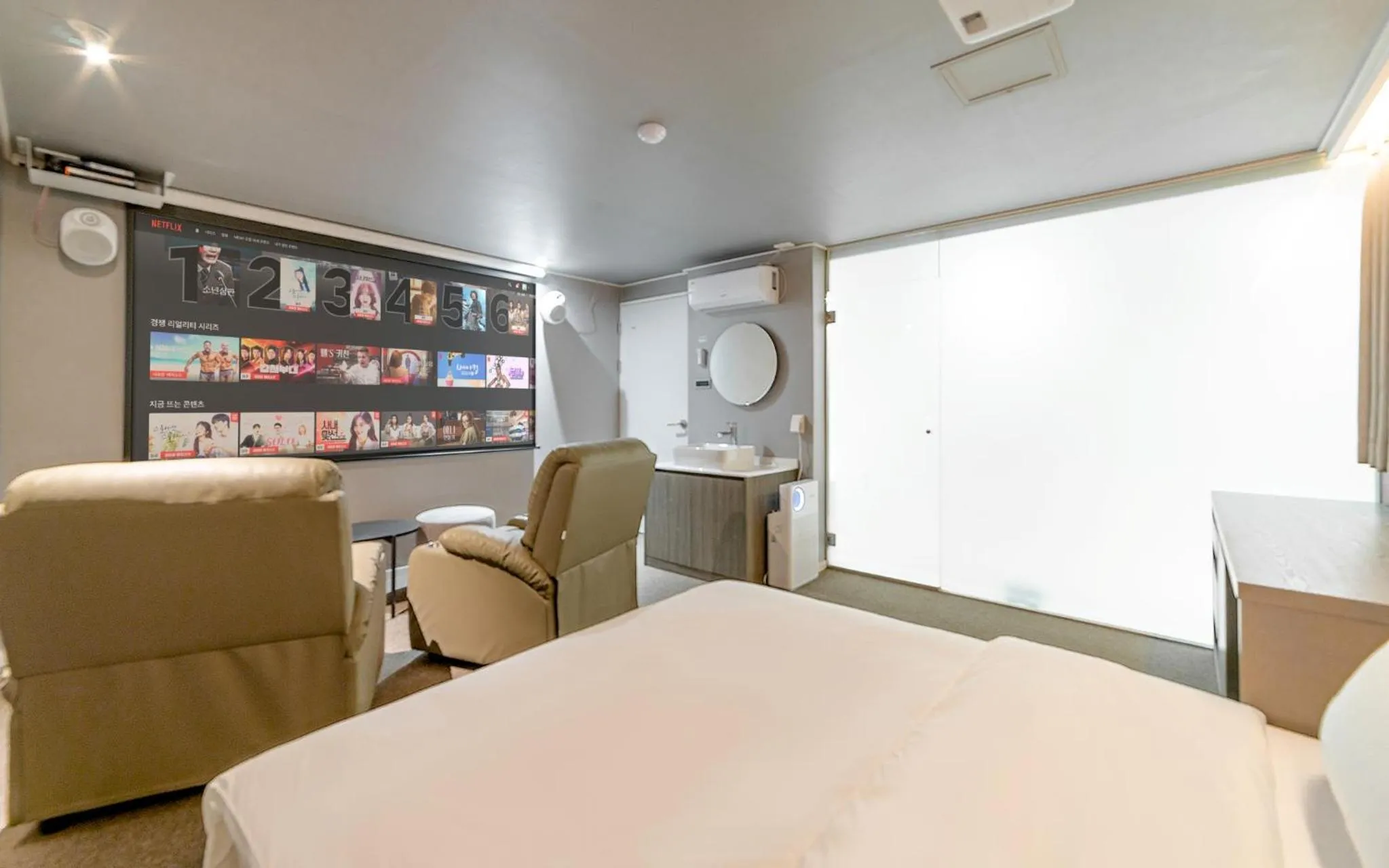 Bedroom in Aank Hotel Incheon Bupyeong