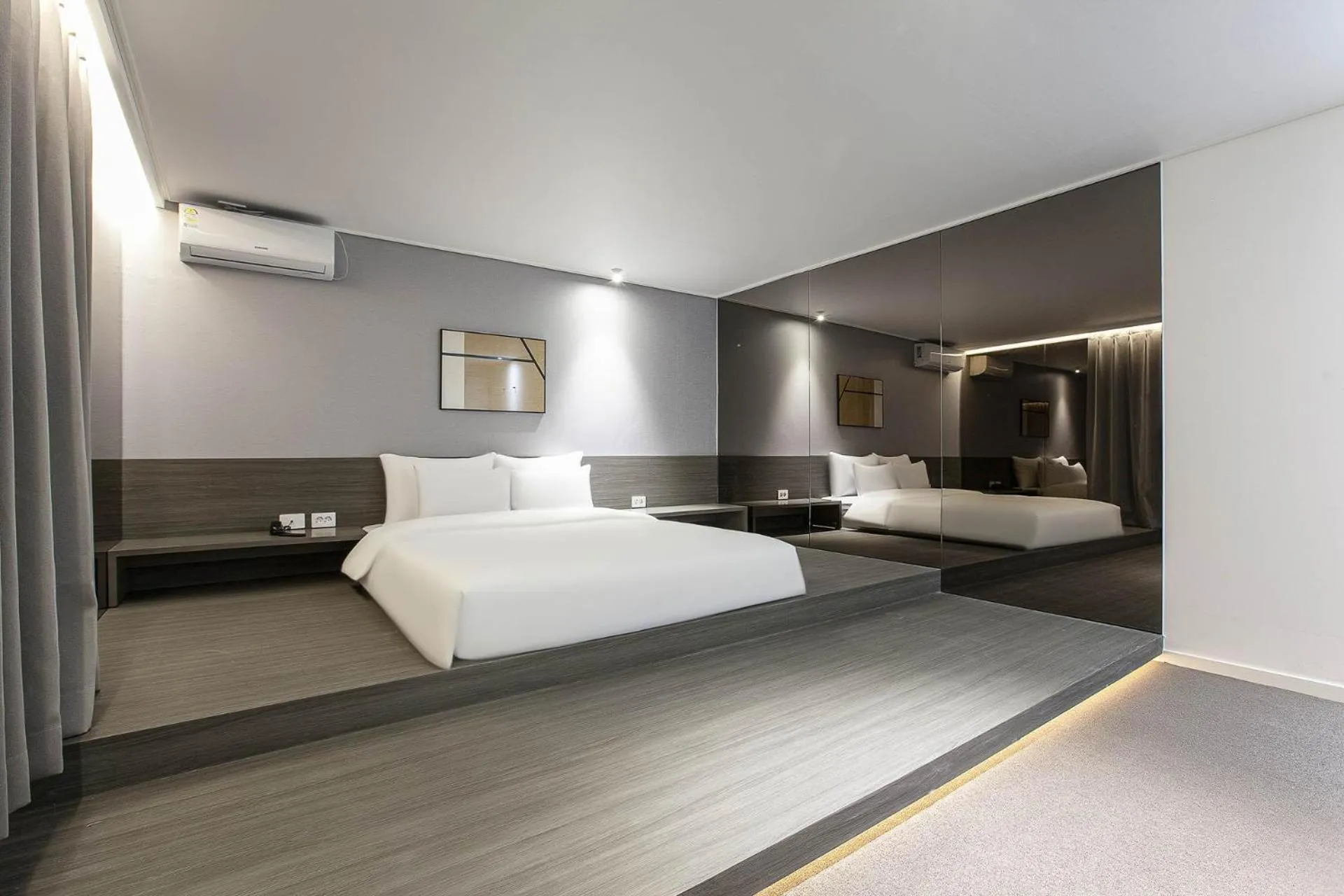 Bed in Aank Hotel Incheon Bupyeong