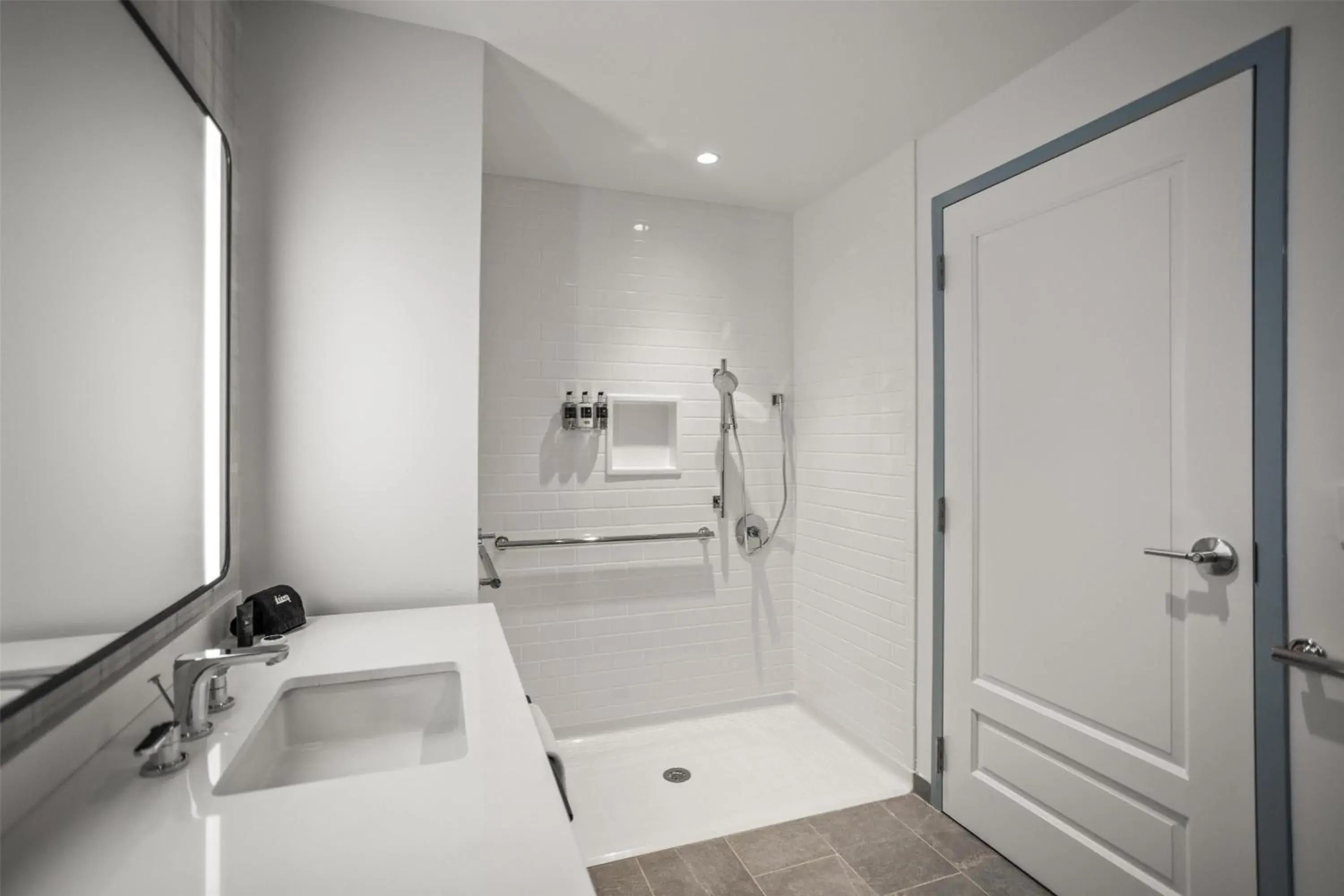 Queen Room with Two Queen Beds and Roll-In Shower - Mobility Access in The Highlander at Radford, Tapestry Collection by Hilton Queen Room with Two Queen Beds and Roll-In Shower - Mobility Access in The Highlander at Radford, Tapestry Collection by Hilton