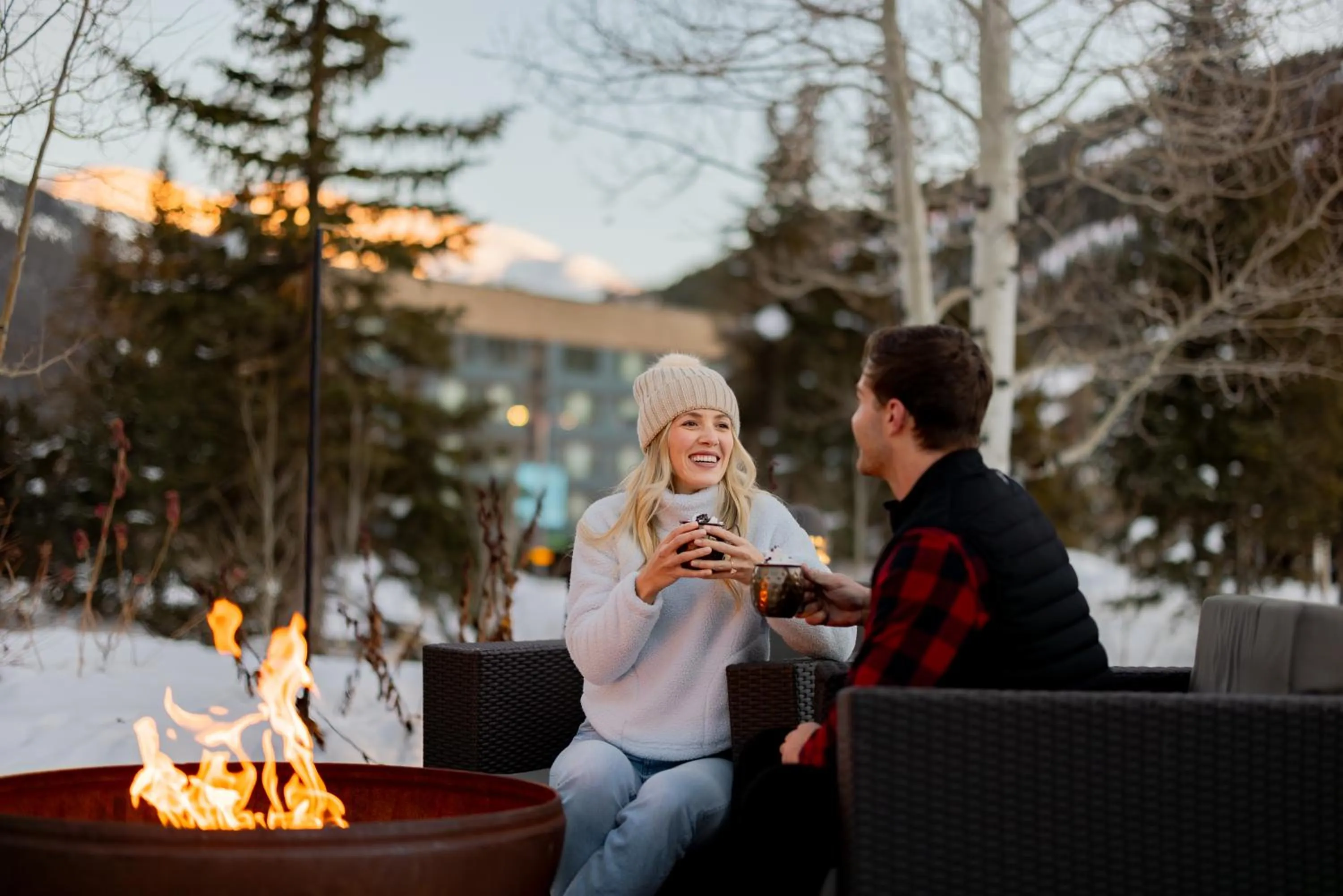 People in Cambria Hotel Copper Mountain