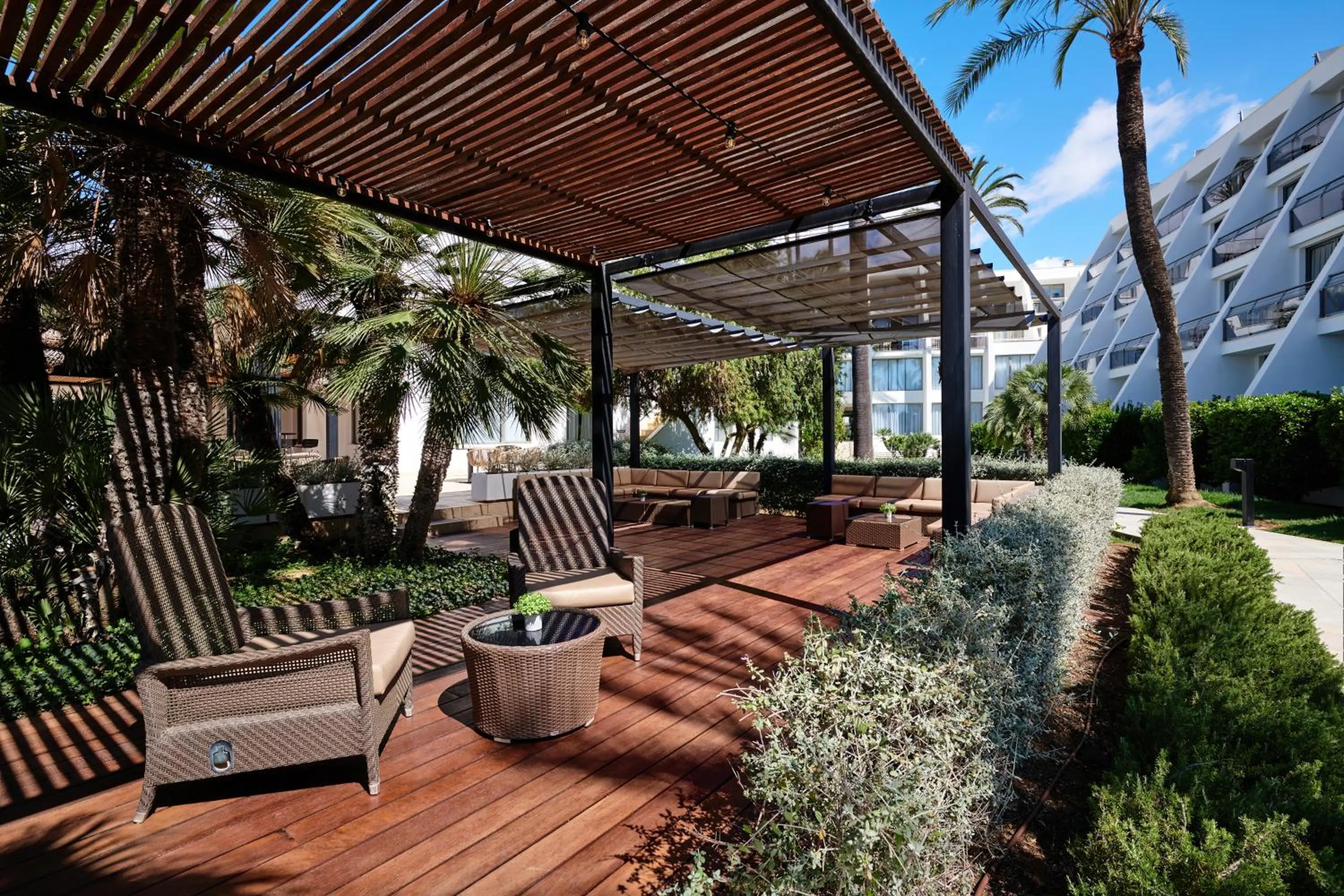 Patio in Protur Sa Coma Playa Hotel & Spa