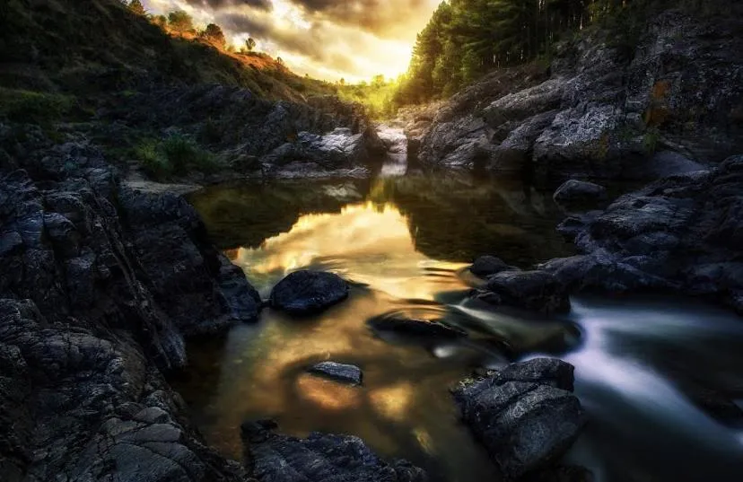 Natural landscape in Posada The Gringos