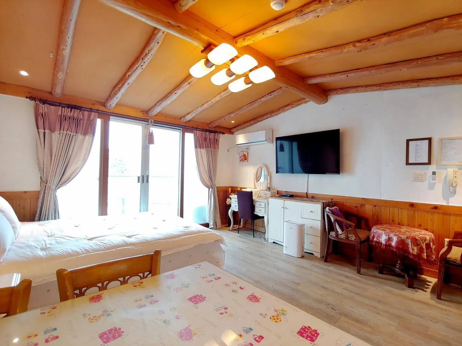 Bed in Herb in Pension