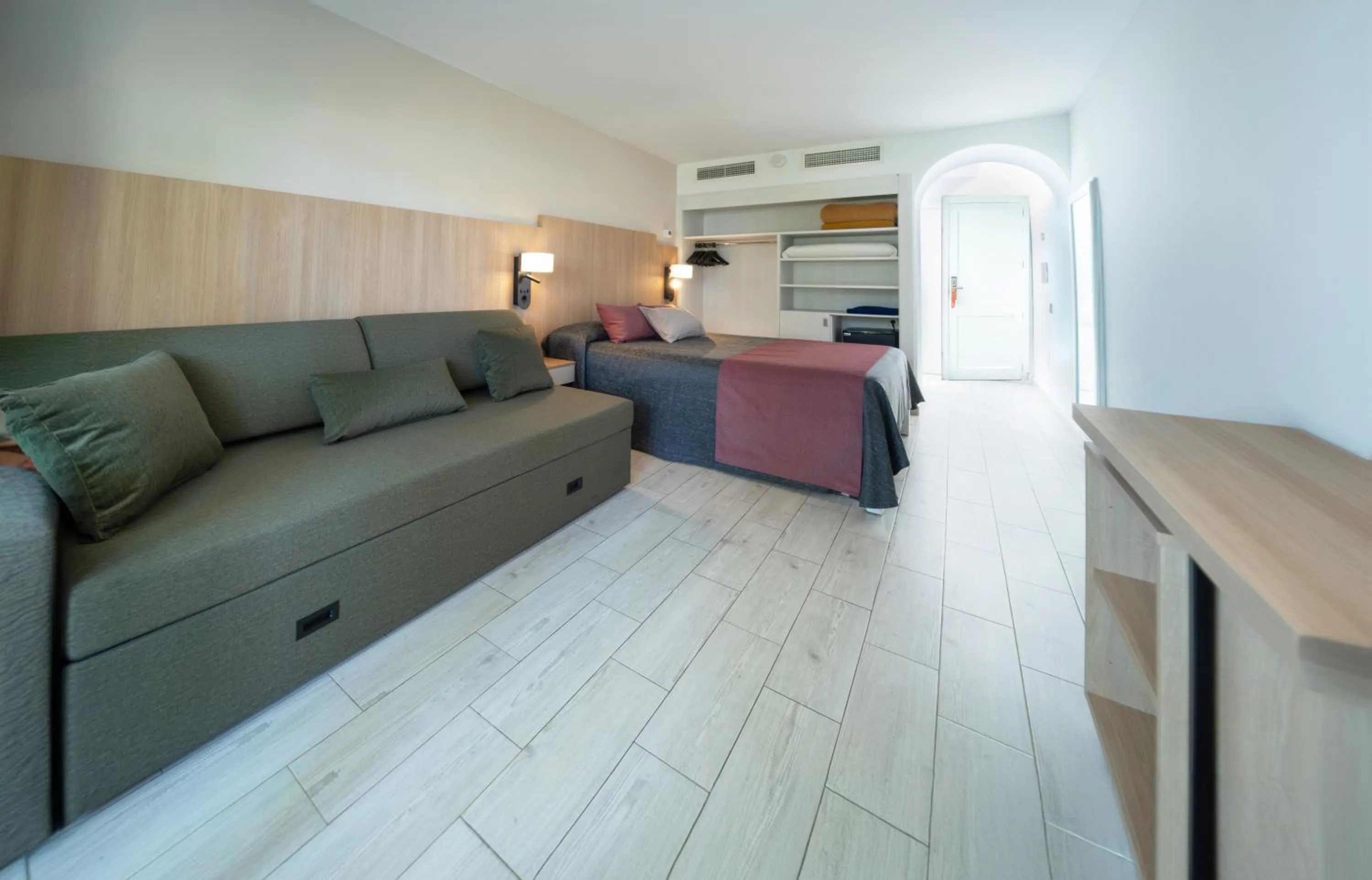 Bed in Hotel Calimera Fido Gardens