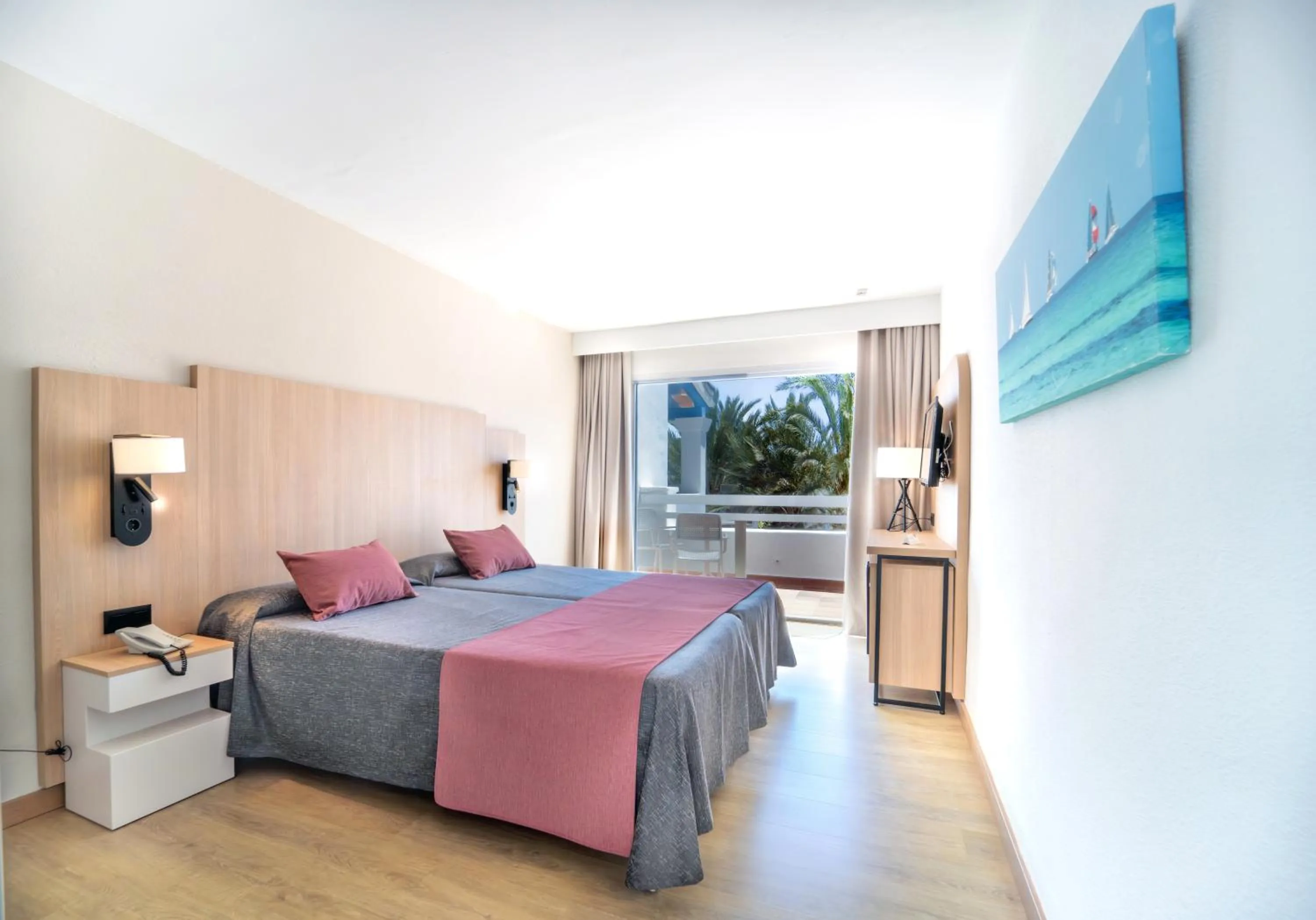 Bed in Hotel Calimera Fido Gardens