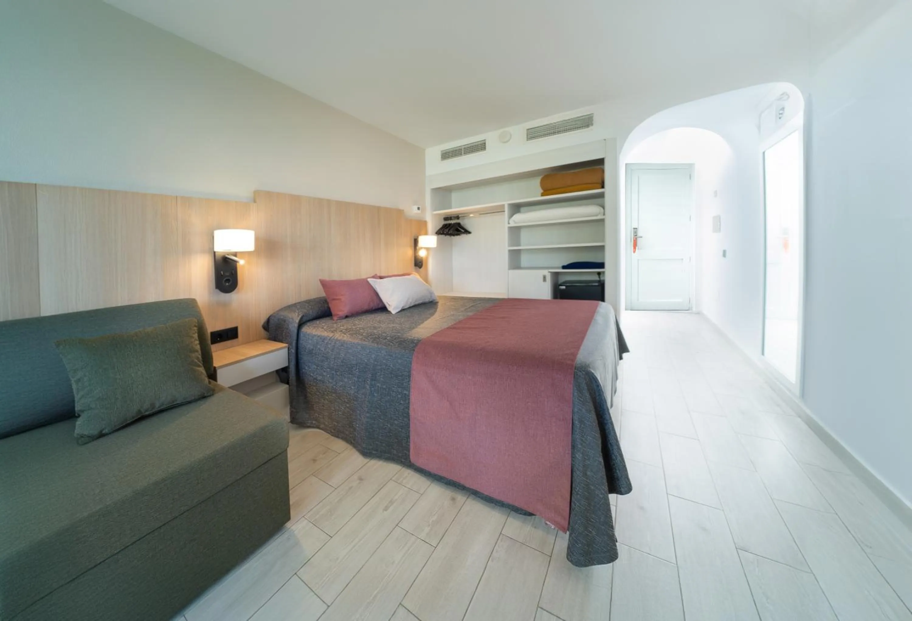 Bed in Hotel Calimera Fido Gardens