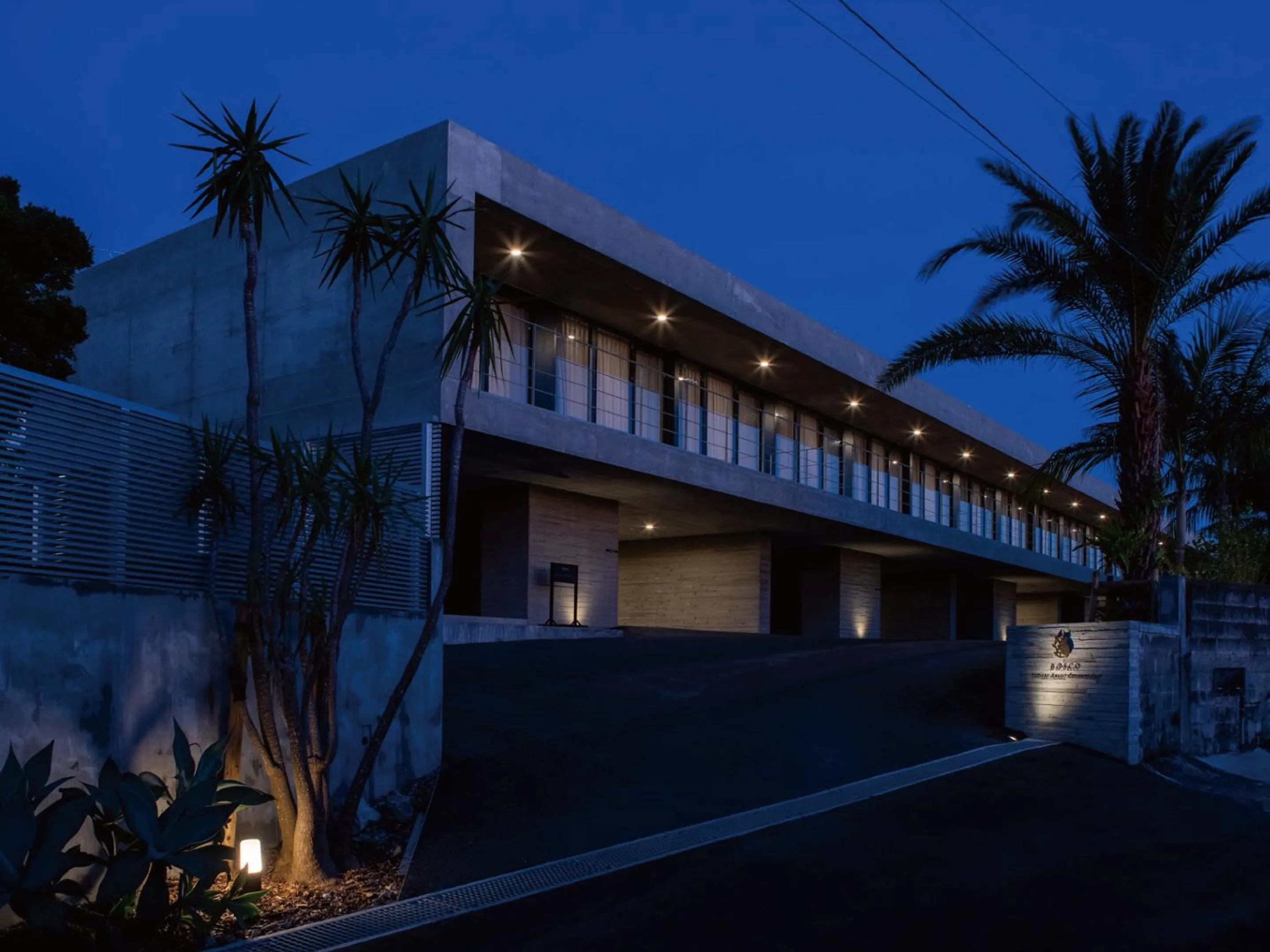 Property building in Bosco Yomitan Resort Condminium