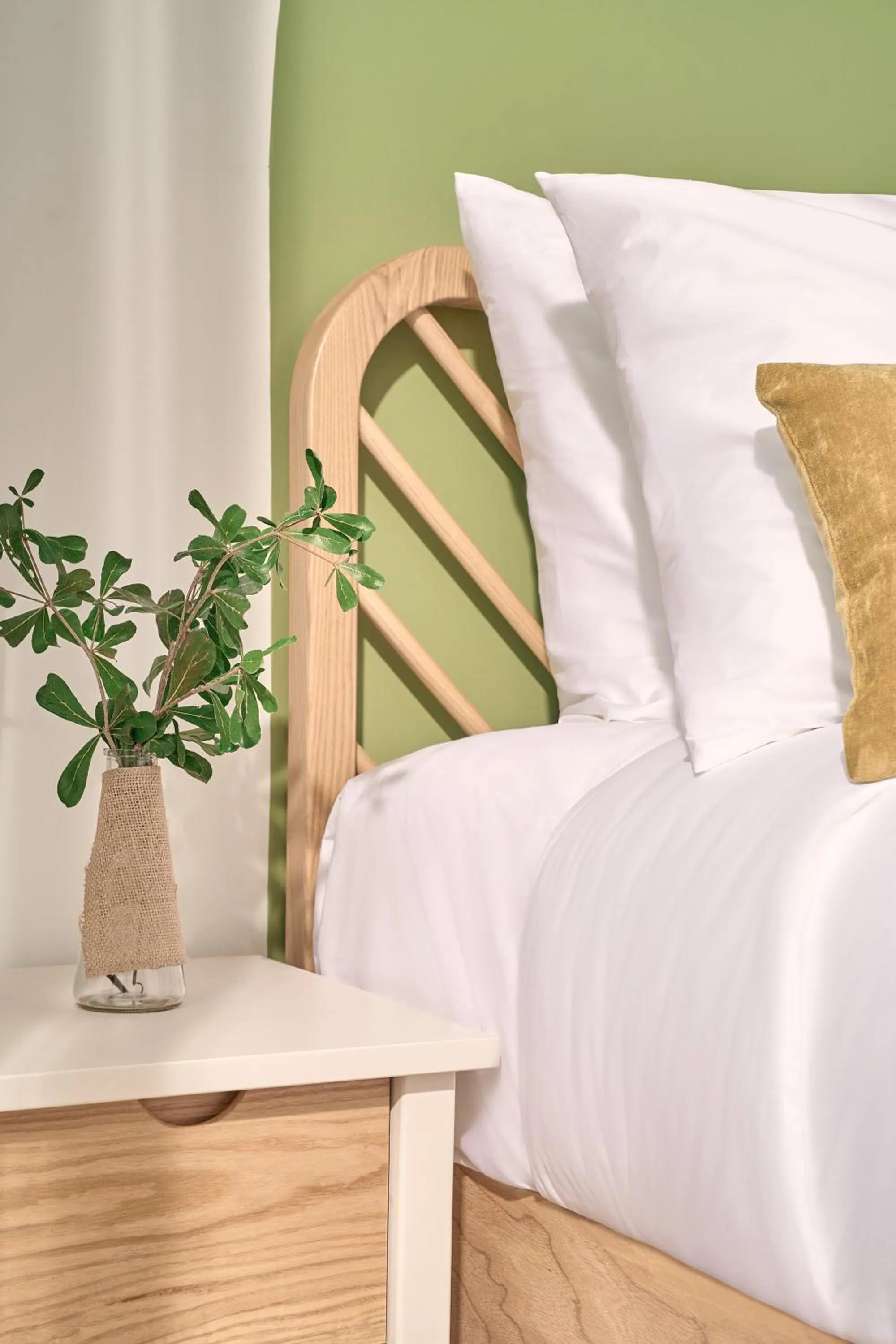 furniture, Bed in Moodhoian Riverside Resort & Spa