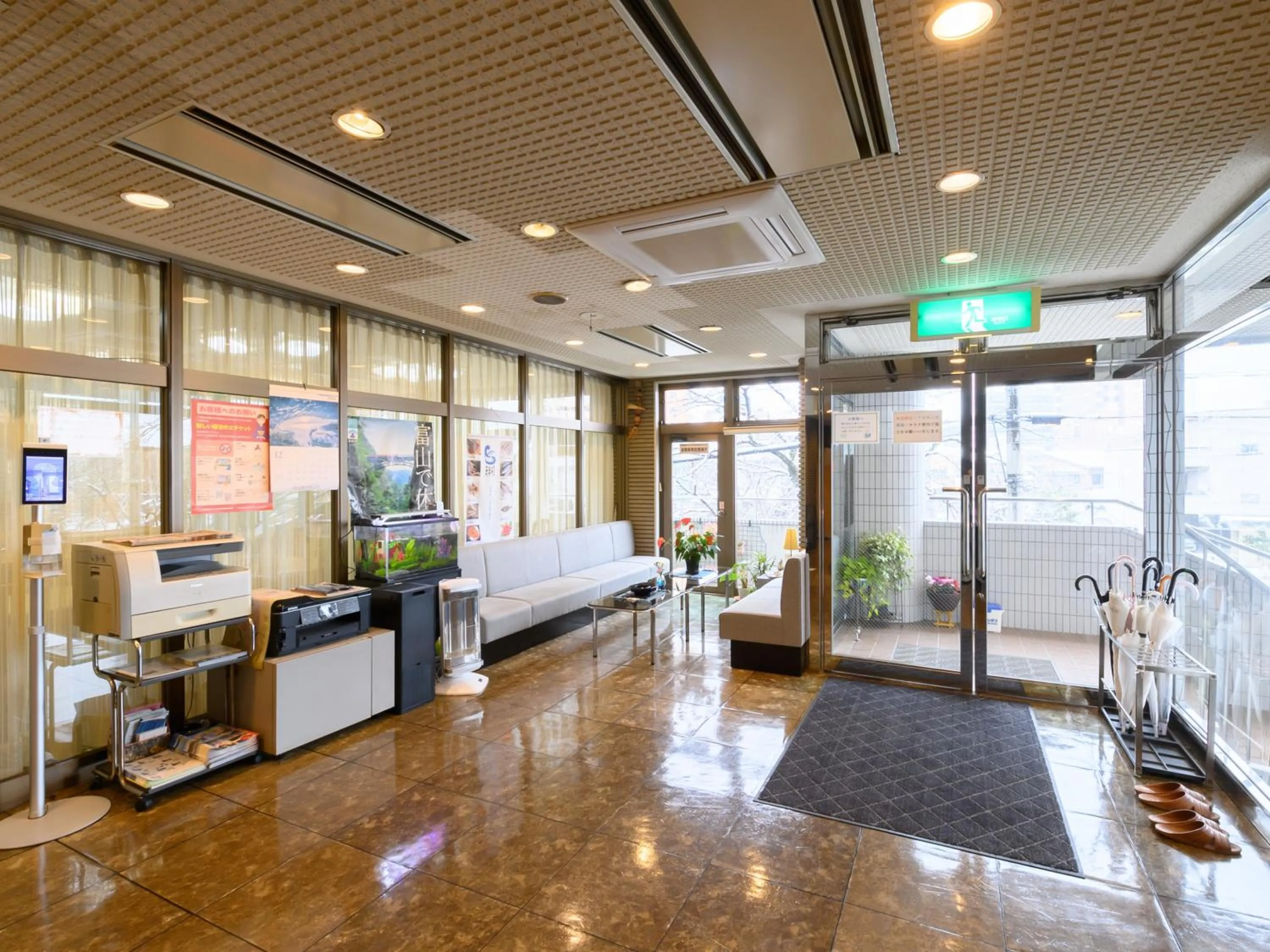 Lobby or reception in Business Ryokan Hotel Yukimiso