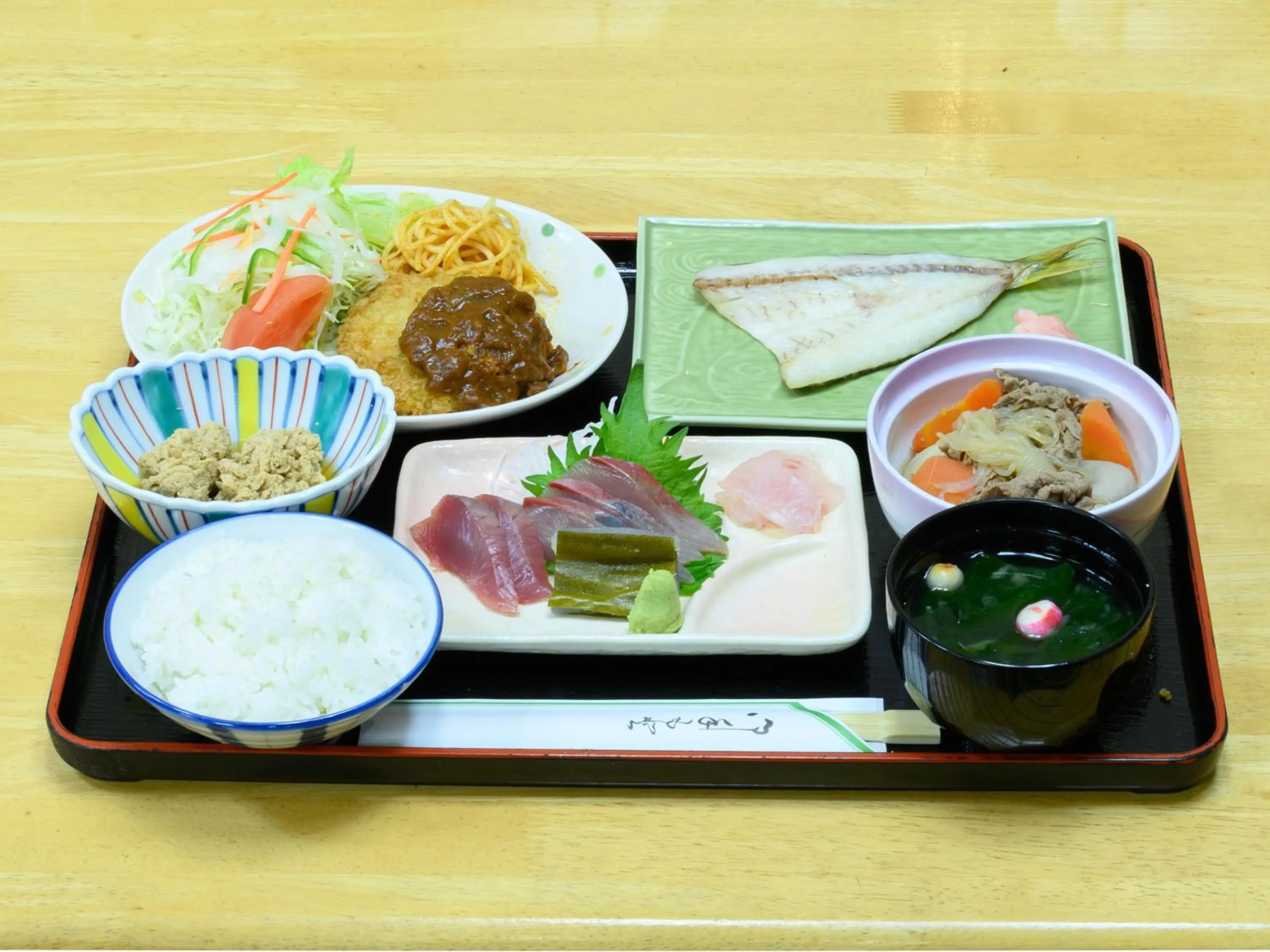 Dinner in Business Ryokan Hotel Yukimiso