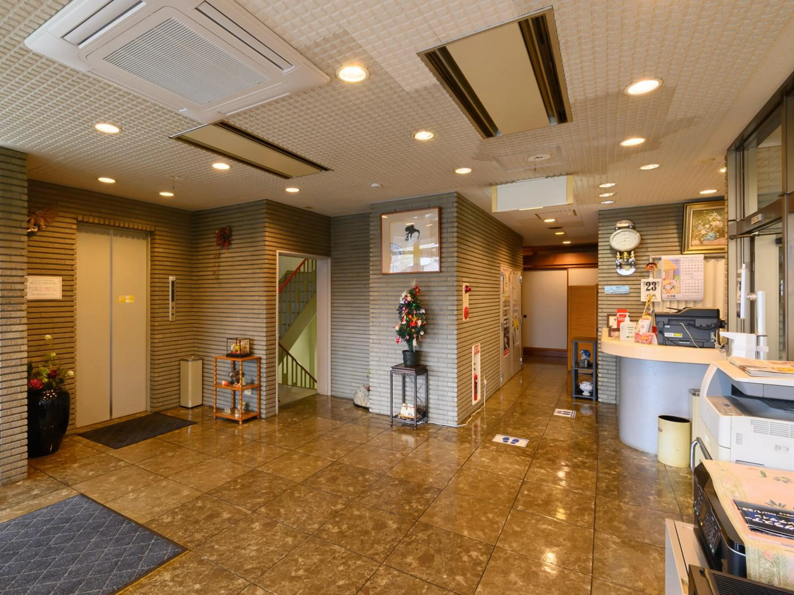 Lobby or reception in Business Ryokan Hotel Yukimiso