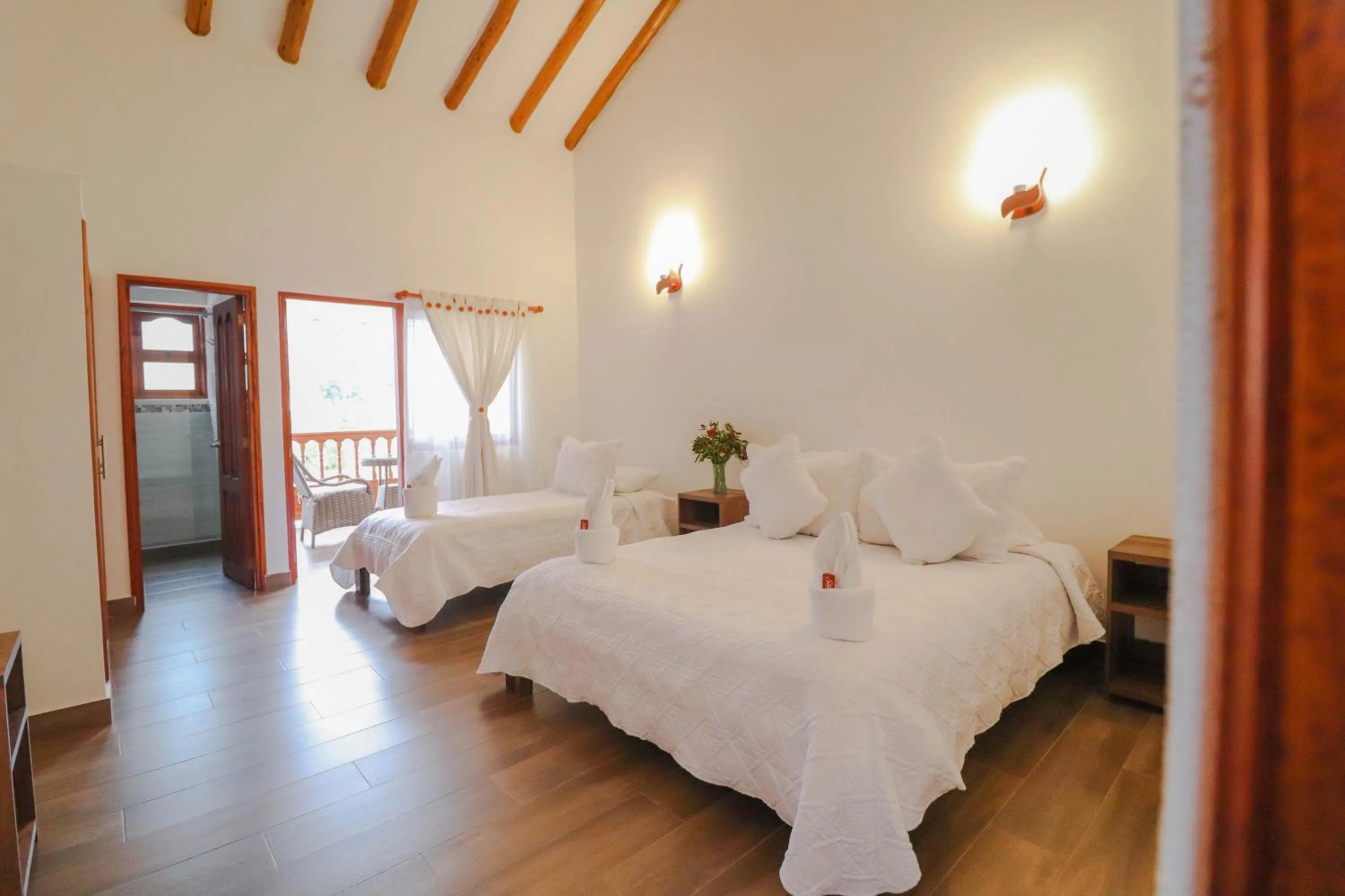 Photo of the whole room, Bed in Hotel las Palmas