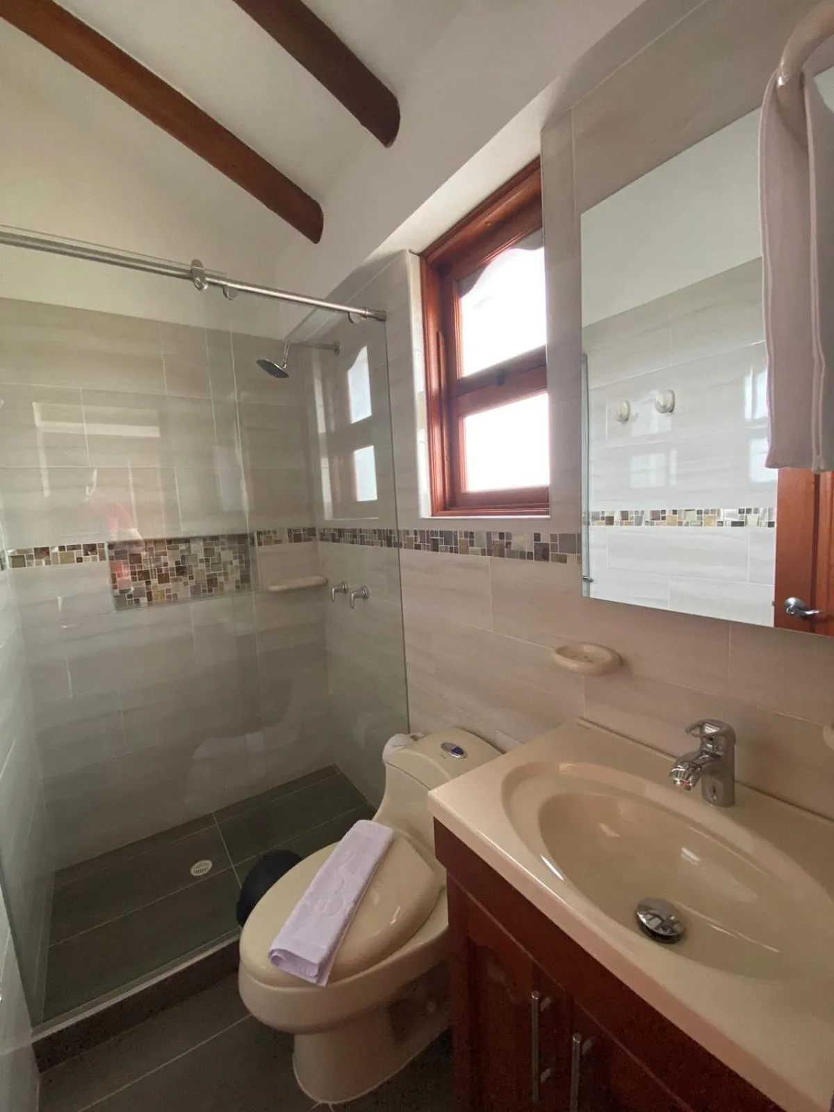 Shower in Hotel las Palmas