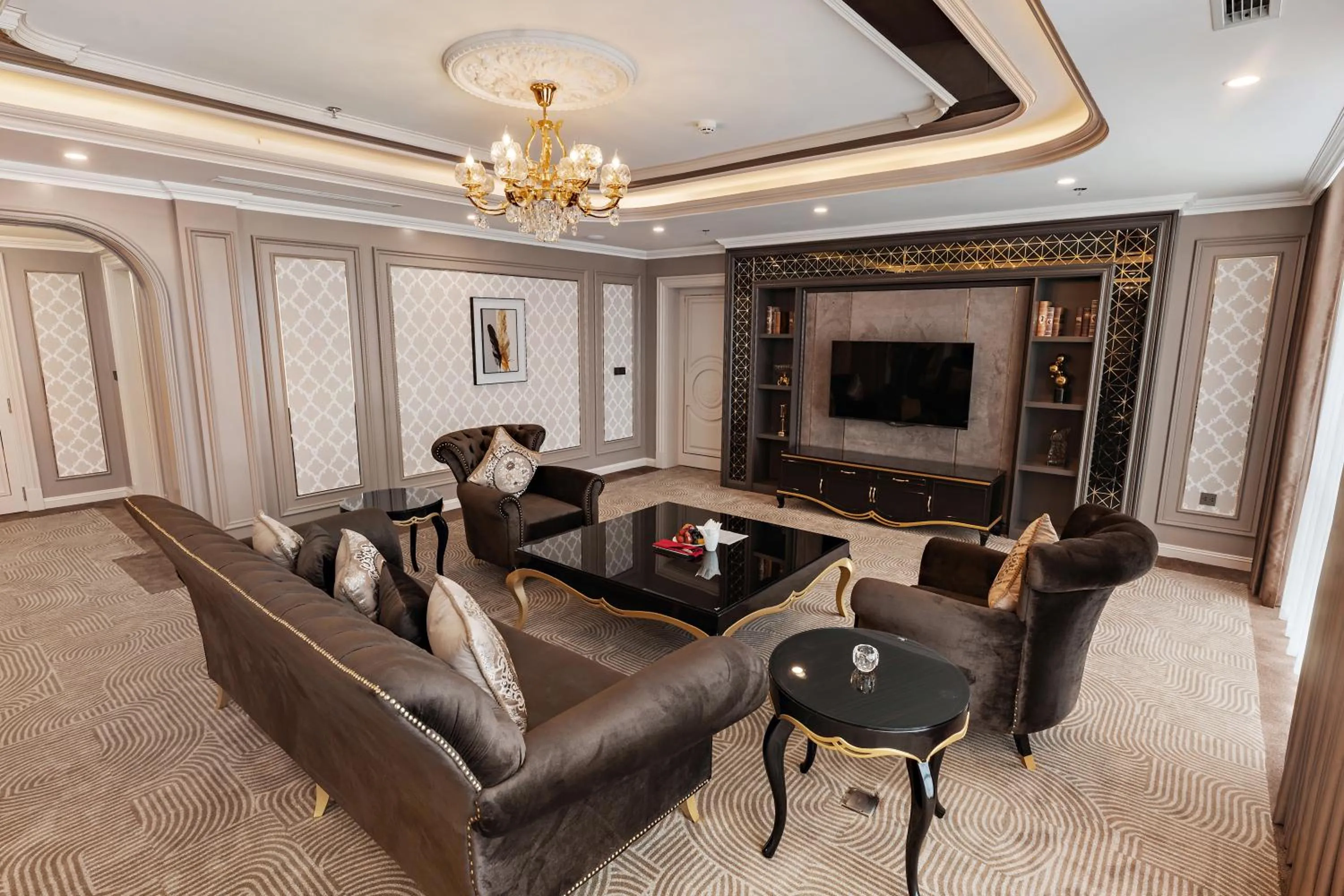 Living room in Muong Thanh Luxury Cao Bang