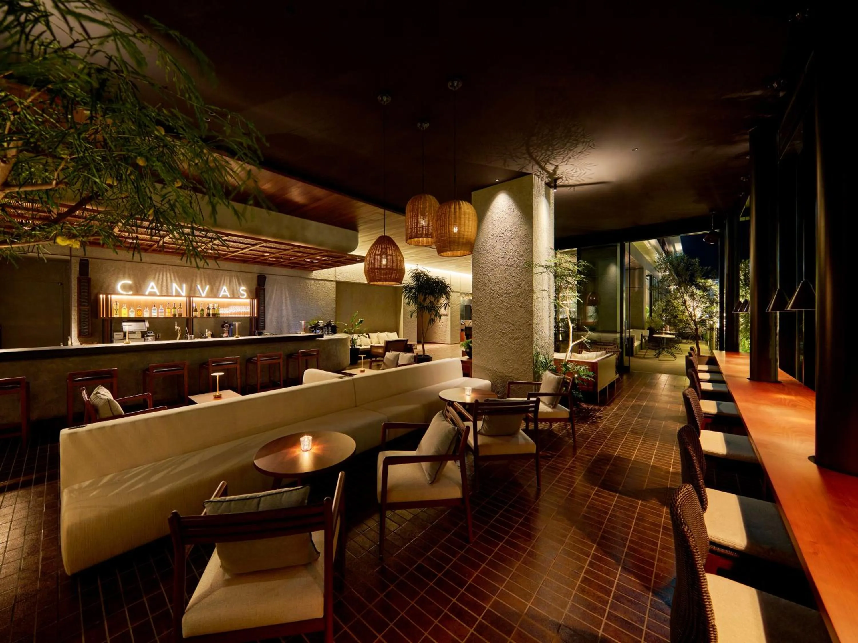 Lounge or bar in The Royal Park Canvas Fukuoka Nakasu