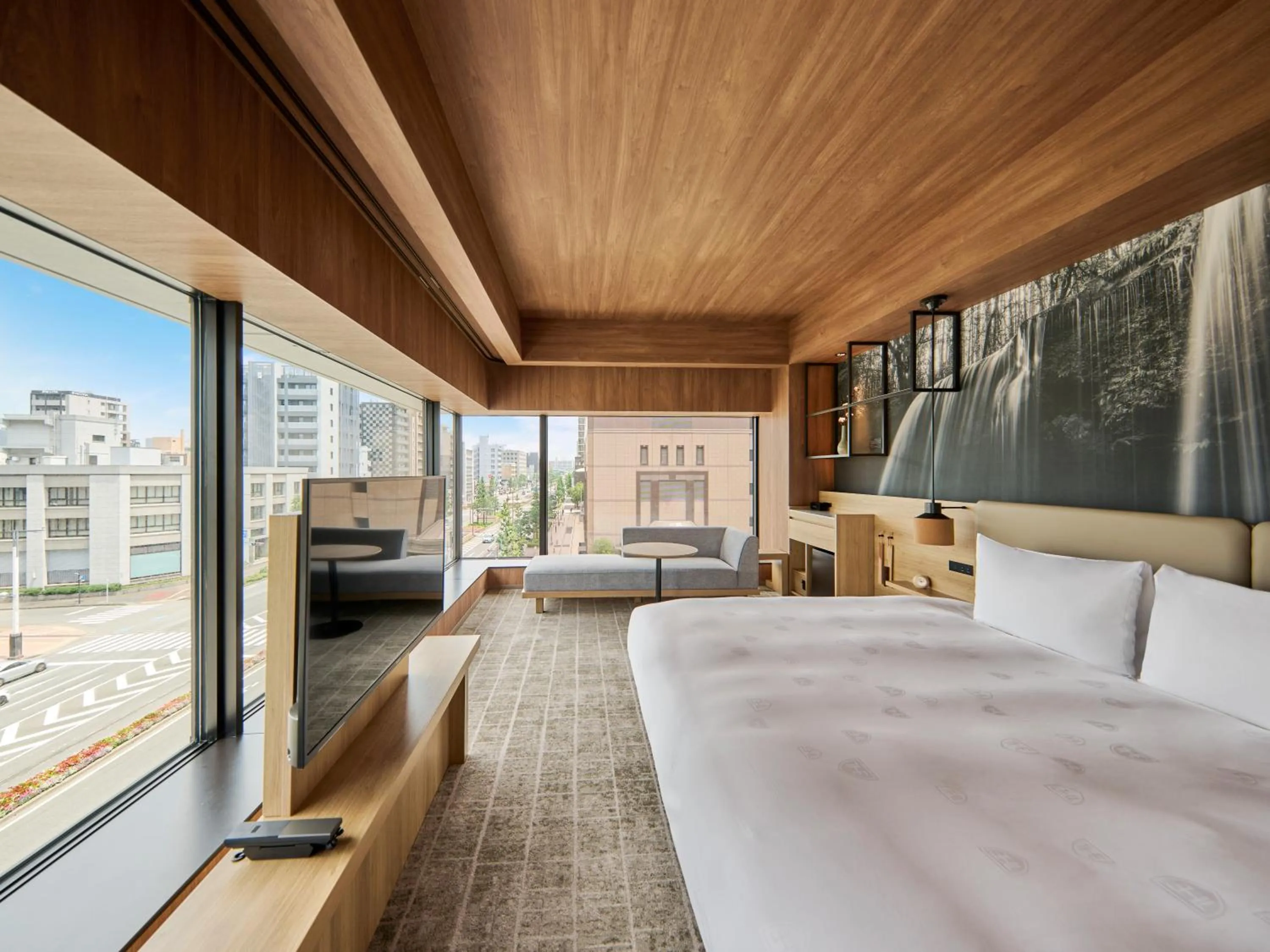 Photo of the whole room, Bed in The Royal Park Canvas Fukuoka Nakasu