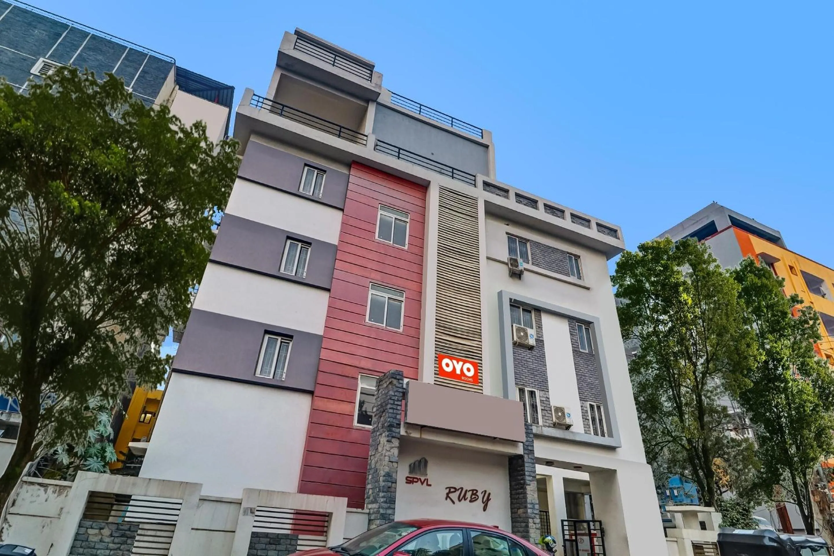 Facade/entrance in Hotel O Ruby Grand Inn Nallagandla